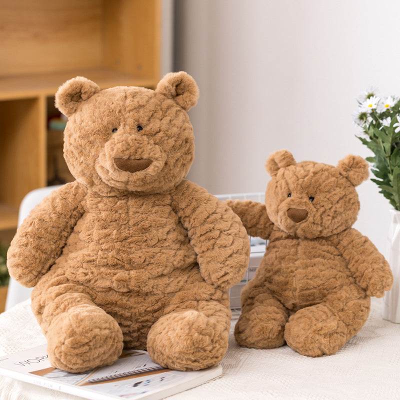 Barcelo The Bear - Soft Fuzzy Mini Teddy Bear Plush Toy for Kids, Gifts, and Nursery Decor | Cute Stuffed Animal for Babies, Valentine's Day, and Birthday Presents
