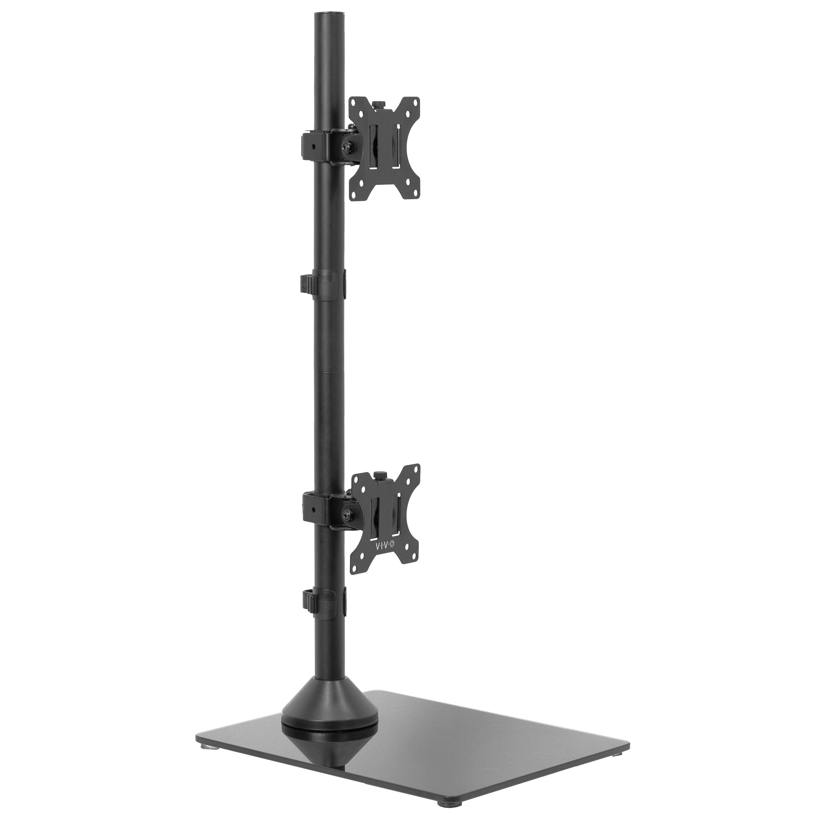 Adjustable Vertical Dual Monitor Stand for 13