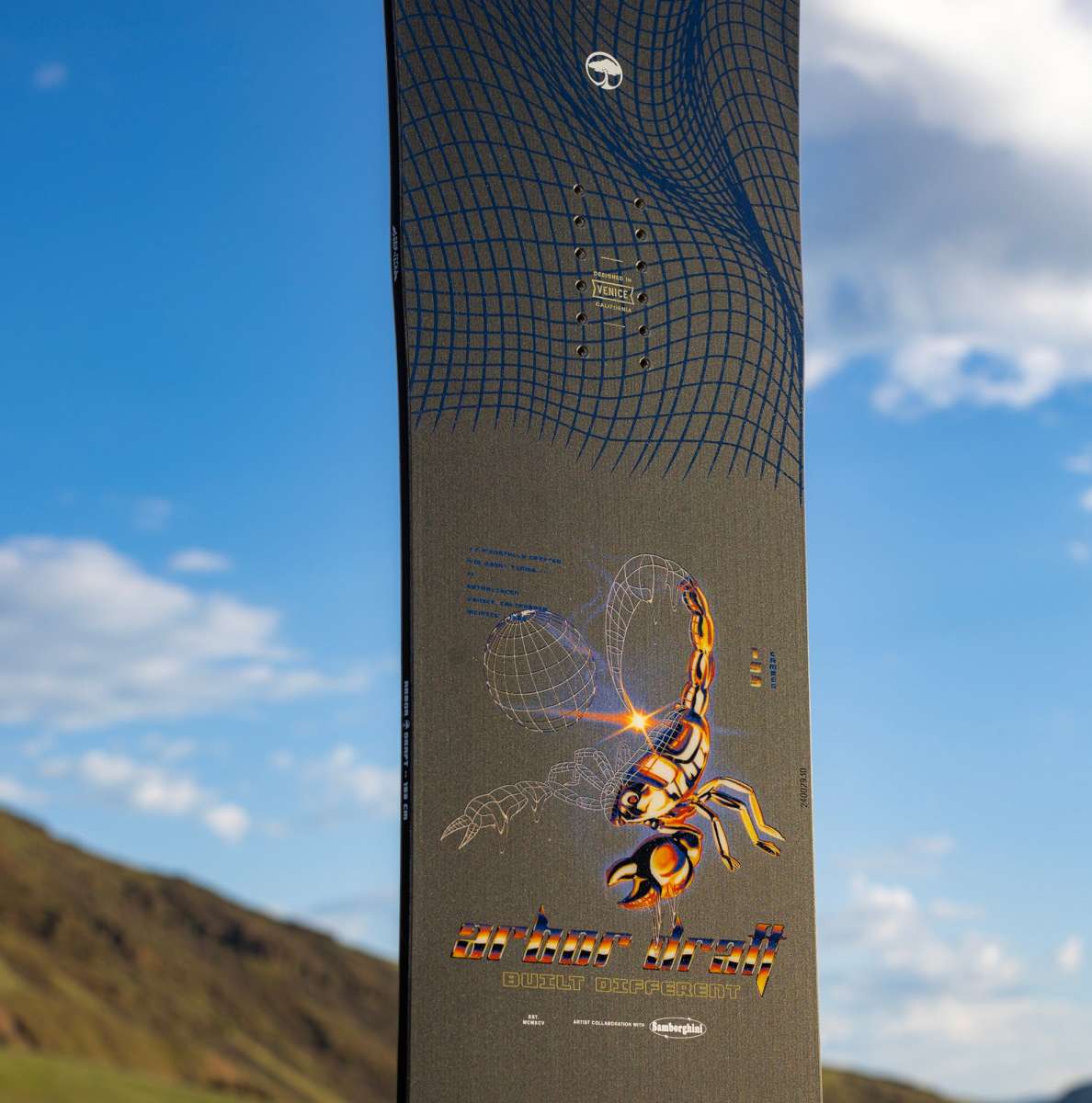 2024 Arbor Draft Camber Snowboard - All-Mountain Freestyle Snowboard for Men & Women | Perfect for Park, Powder & Backcountry Riding