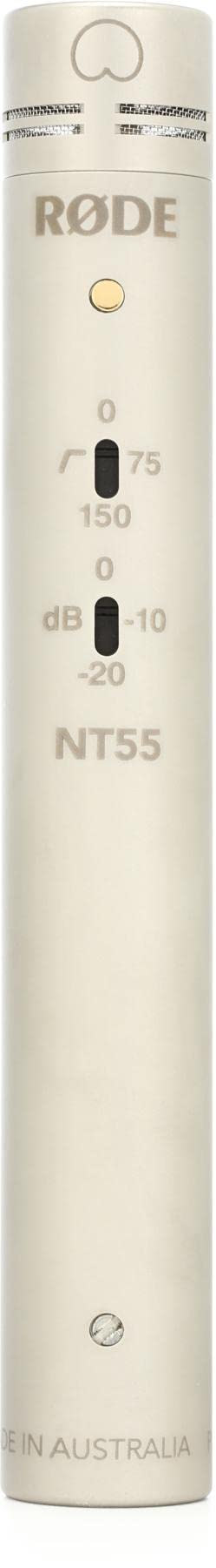 Rode NT55 Professional Multi-Pattern Condenser Microphone for Studio Recording, Podcasting & Live Performances - Perfect for Vocals, Instruments & Broadcast