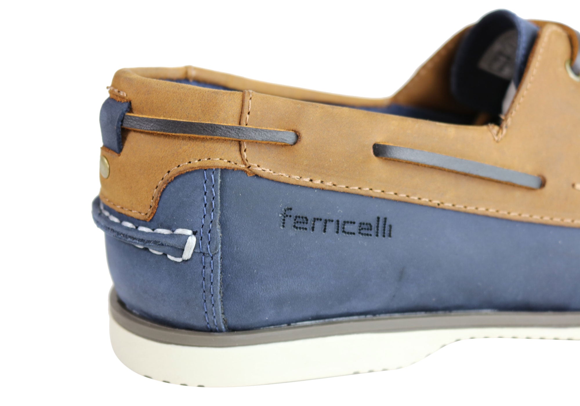 Ferricelli Gordon Men's Casual Leather Lace-Up Shoes - Handmade in Brazil - Comfortable & Stylish for Everyday Wear, Office & Outdoor Activities