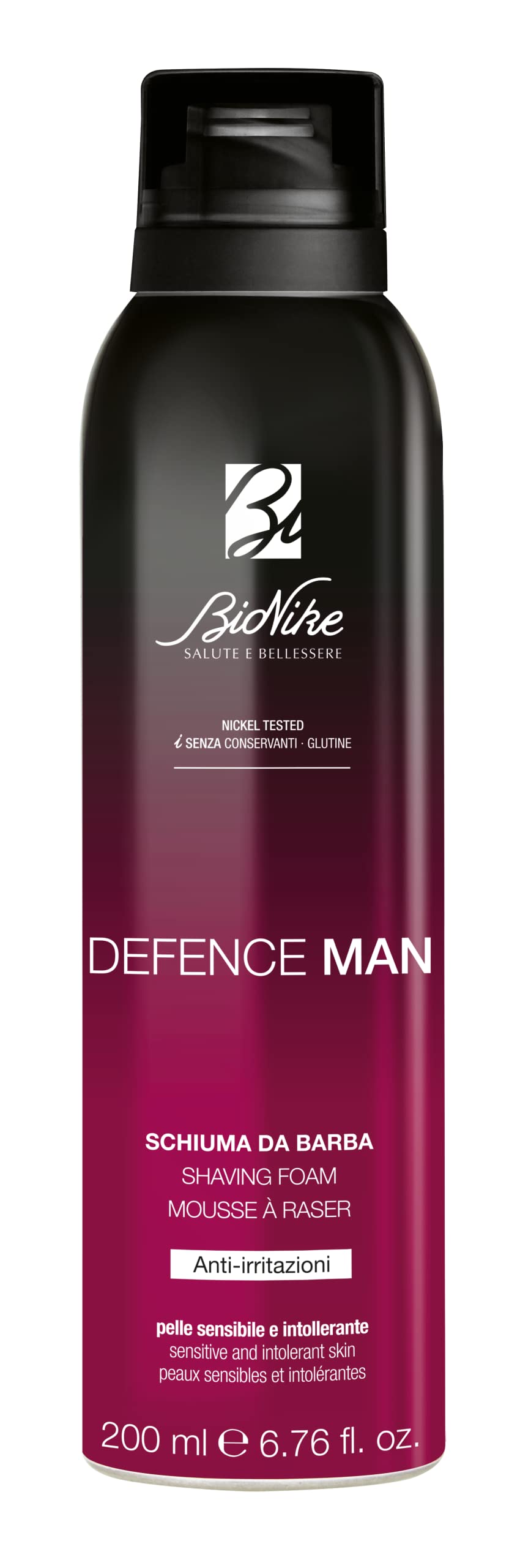 Defense Men's Shaving Foam 200ml - Soothing & Hydrating Shave for Sensitive Skin - Perfect for Daily Grooming & Travel
