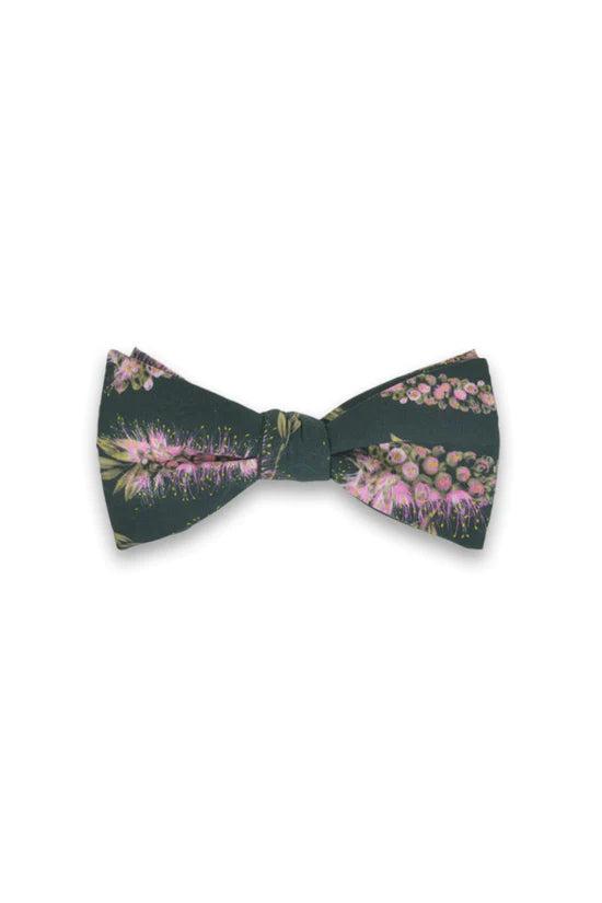 Stylish Green Bottlebrush Bow Tie for Men - Perfect for Weddings, Parties & Formal Events