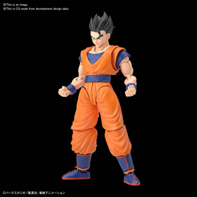 Figure Rise Standard Dragon Ball Z Ultimate Gohan & Future Gohan Action Figure Model Kit - Perfect for Anime Collectors and DBZ Fans Display