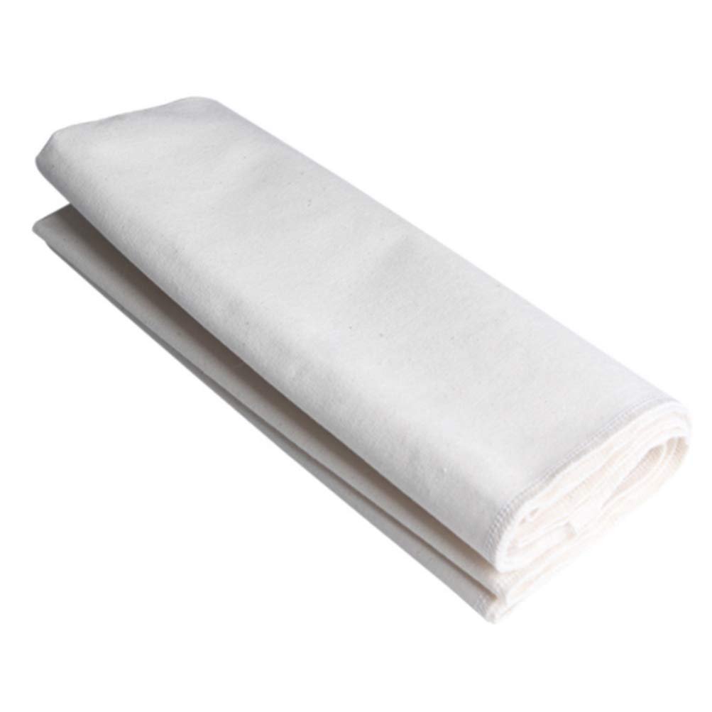 YARNOW Bakers Dough Couche - 100% Cotton Bread Proofing Cloth for French Baguette, Sourdough & Artisan Bread Baking (150x60cm, Beige) - Perfect for Home Bakers & Professional Bakeries