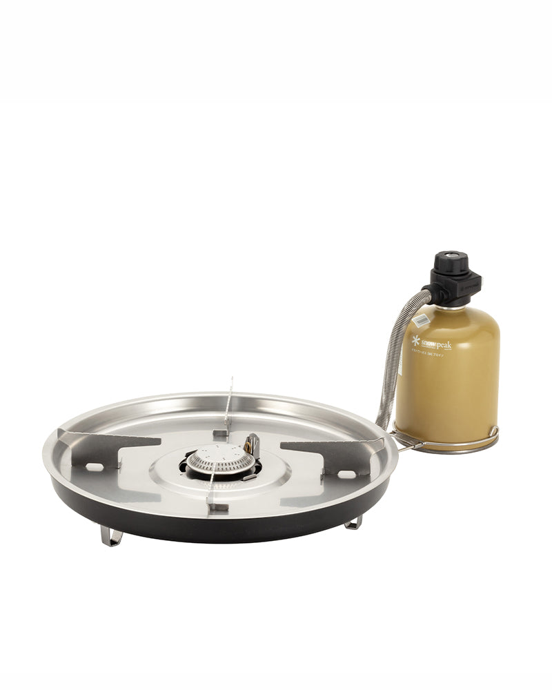 Premium Teppanyaki Burner for Home & Restaurant Use - High-Powered Stainless Steel Griddle Grill with Adjustable Heat - Perfect for Hibachi, BBQ, and Asian Cuisine Cooking
