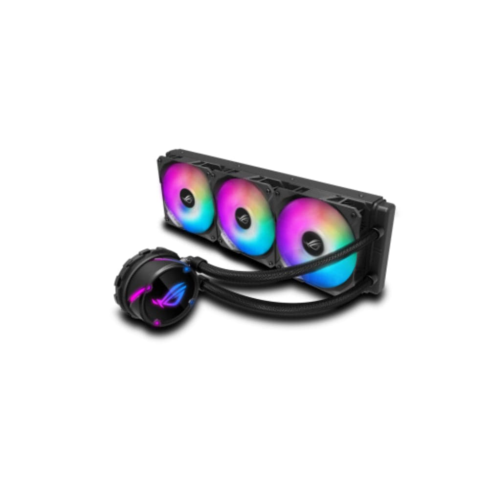 ASUS ROG STRIX LC 360 RGB All-in-One Liquid CPU Cooler - 5-Year Warranty - Premium RGB Lighting for Gaming PC Builds - Perfect for High-Performance Gaming and Overclocking