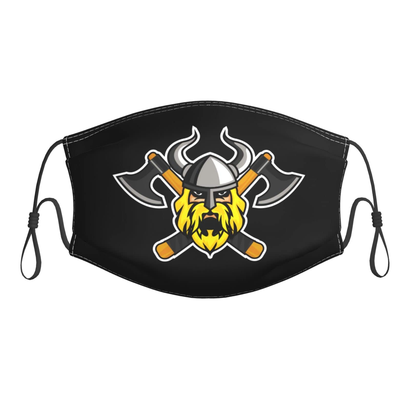 Viking Warrior Reusable Dust Mask with Filter - Adjustable Unisex Face Mask for Outdoor Activities, Construction Work & Air Pollution Protection