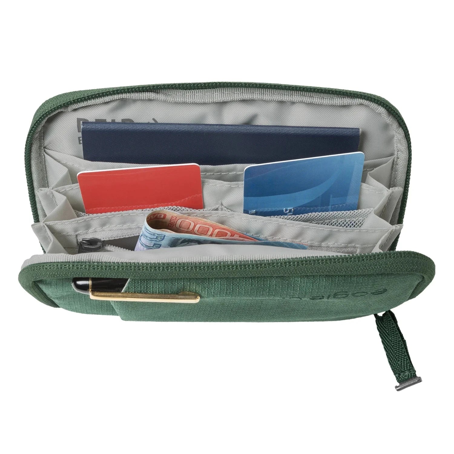 Eagle Creek RFID Blocking Passport Wallet - Secure Travel Organizer for Passport, Credit Cards & Cash | Perfect for International Travel & Business Trips