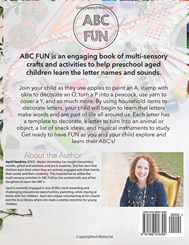 ABC Fun: Engaging Alphabet Crafts & Activities for Preschoolers - Early Learning, Letter Recognition & Fine Motor Skills Development for Toddlers & Kids - Perfect for Homeschool, Classroom & Playtime