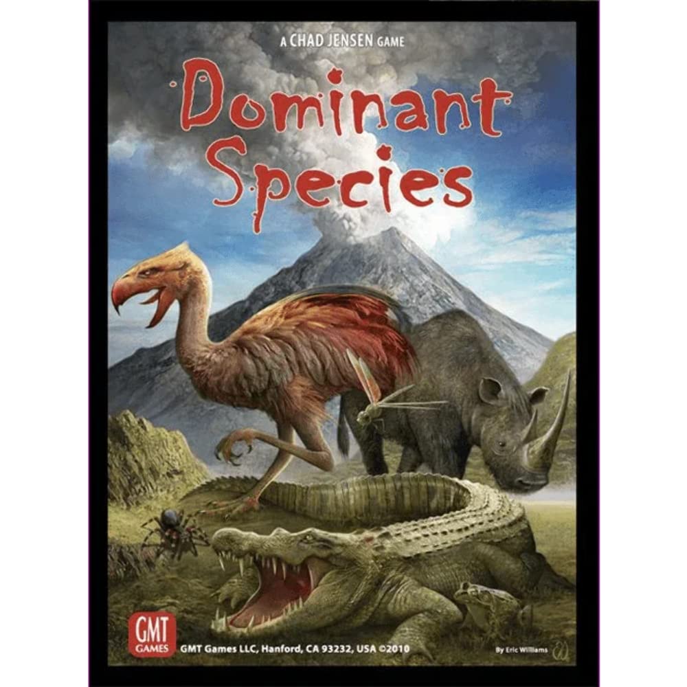 GMT Games Dominant Species - Award-Winning Strategy Board Game for Adults & Teens | Competitive Ecosystem Evolution Game | Perfect for Game Nights & Family Gatherings
