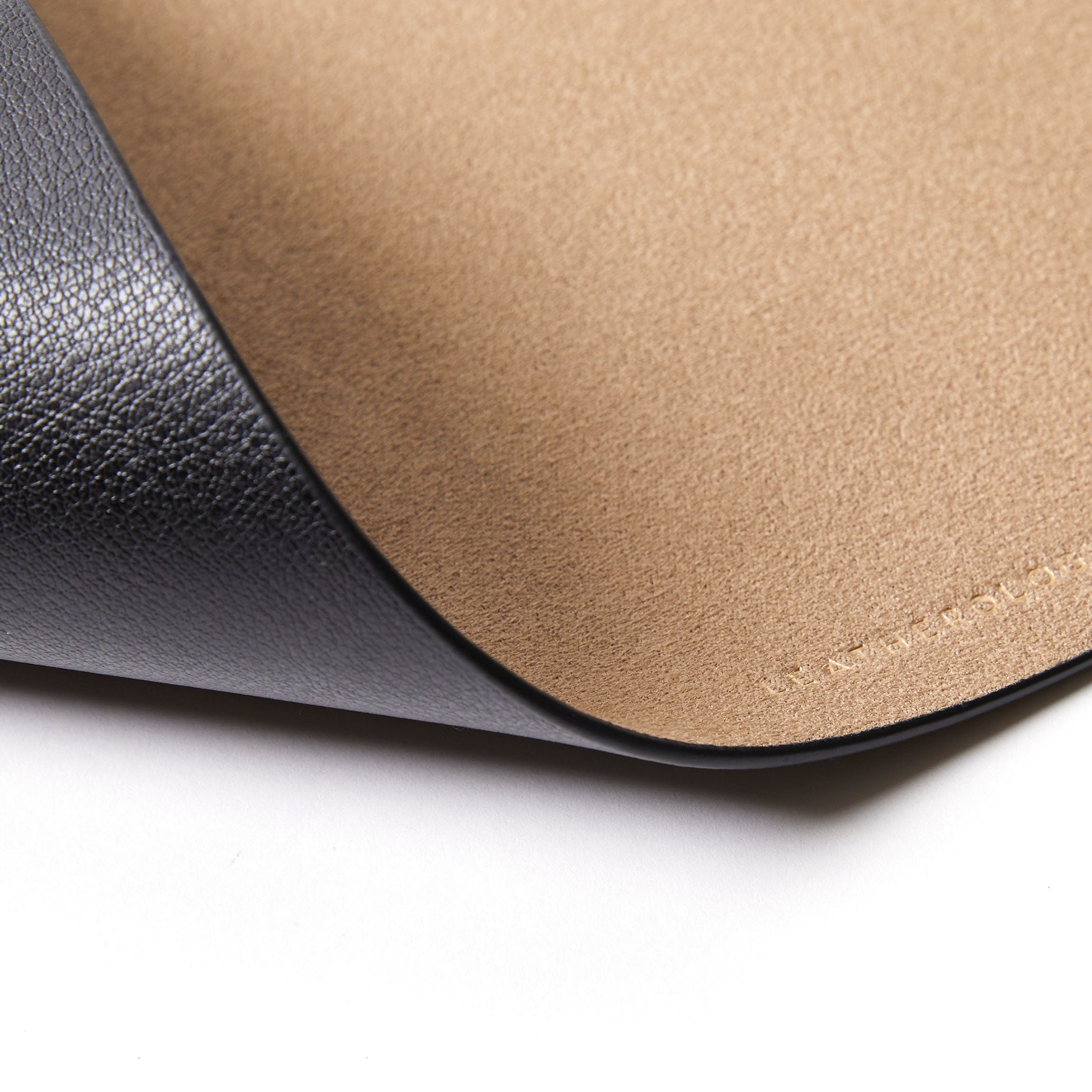Premium Black Modern Desk Pad - Non-Slip Mouse Pad & Writing Surface for Office, Home, and Gaming Desks | Large Workstation Protector with Smooth Texture