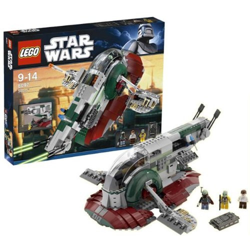 LEGO Star Wars Slave I 8097 Building Kit - Boba Fett, Han Solo & Bossk Minifigures - Collector's Edition for Star Wars Fans - Perfect for Display, Play & Gift Giving