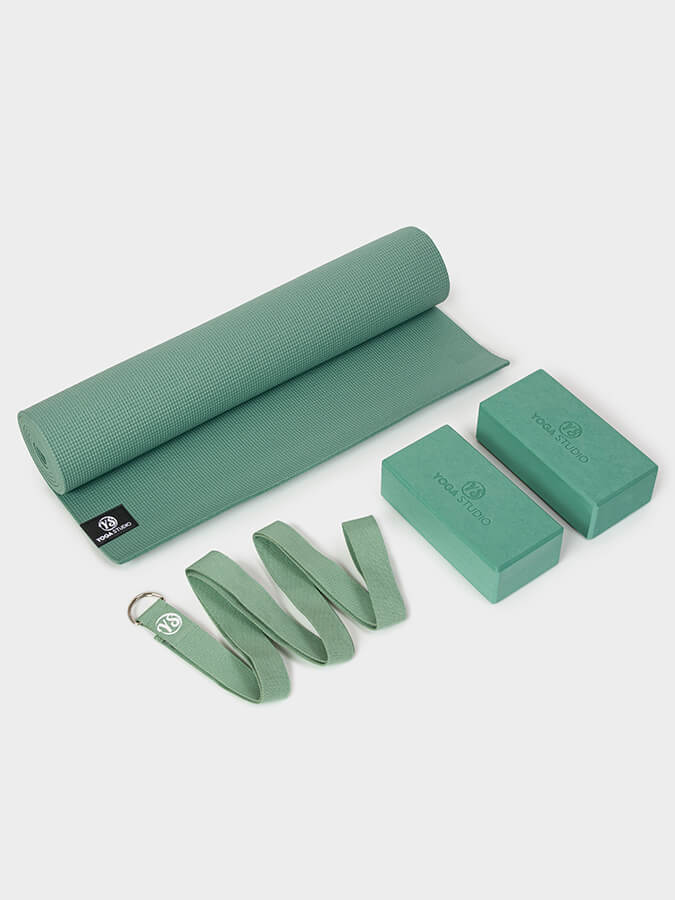 Eco-Friendly Yoga Set for Beginners | Oeko-Tex Certified Starter Kit | Perfect for Home & Studio Yoga Practice