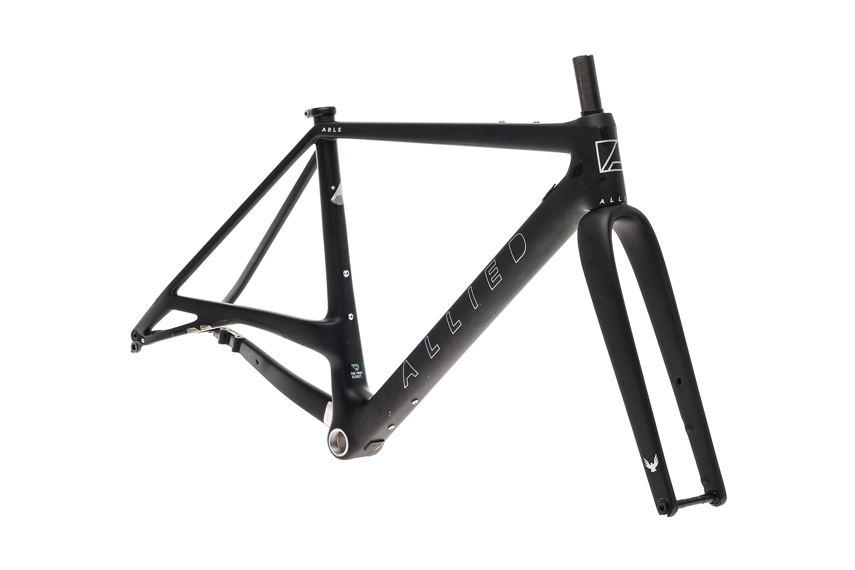 2021 Allied ABLE X Small Frameset - Lightweight Carbon Road Bike Frame for Racing & Endurance Cycling | Perfect for Competitive Riders & Long-Distance Road Biking