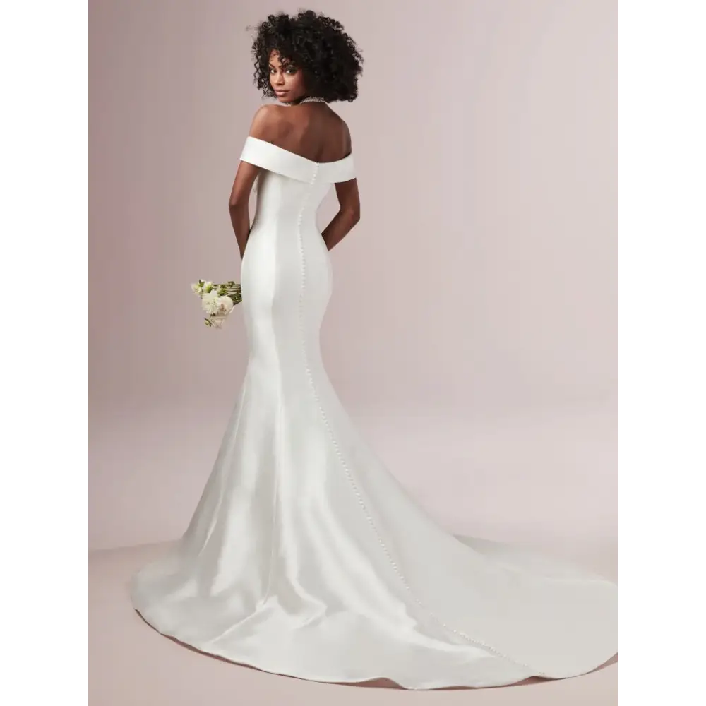 Josie by Rebecca Ingram Wedding Dress – Elegant Lace A-Line Gown for Bridesmaids & Formal Events