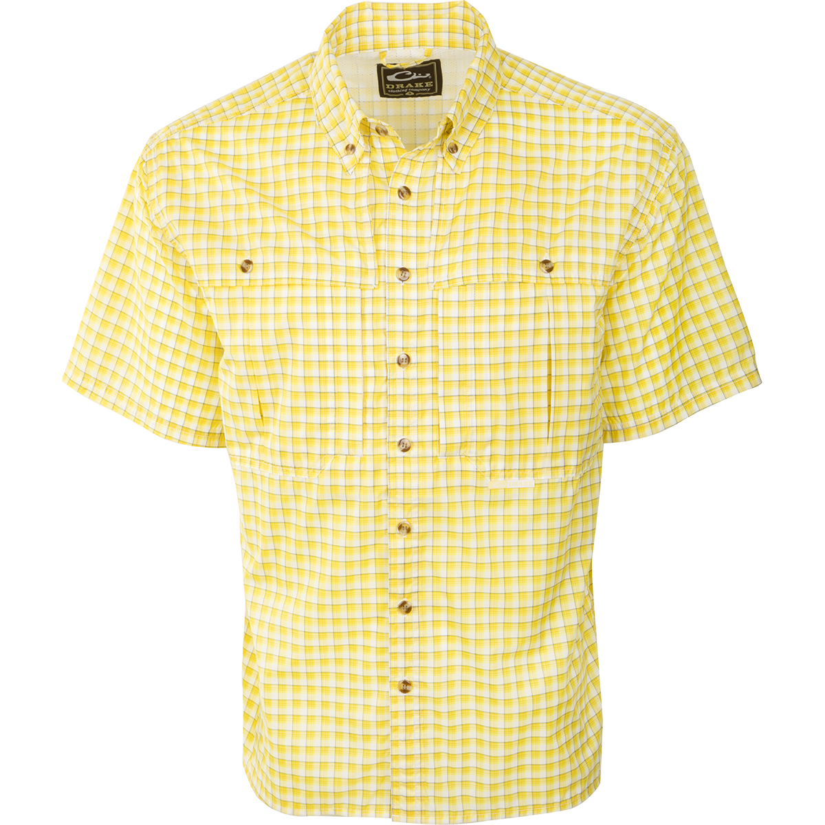 FeatherLite Plaid Wingshooter's Short Sleeve Shirt - Lightweight Hunting & Outdoor Shirt for Men - Perfect for Bird Hunting, Camping & Casual Wear