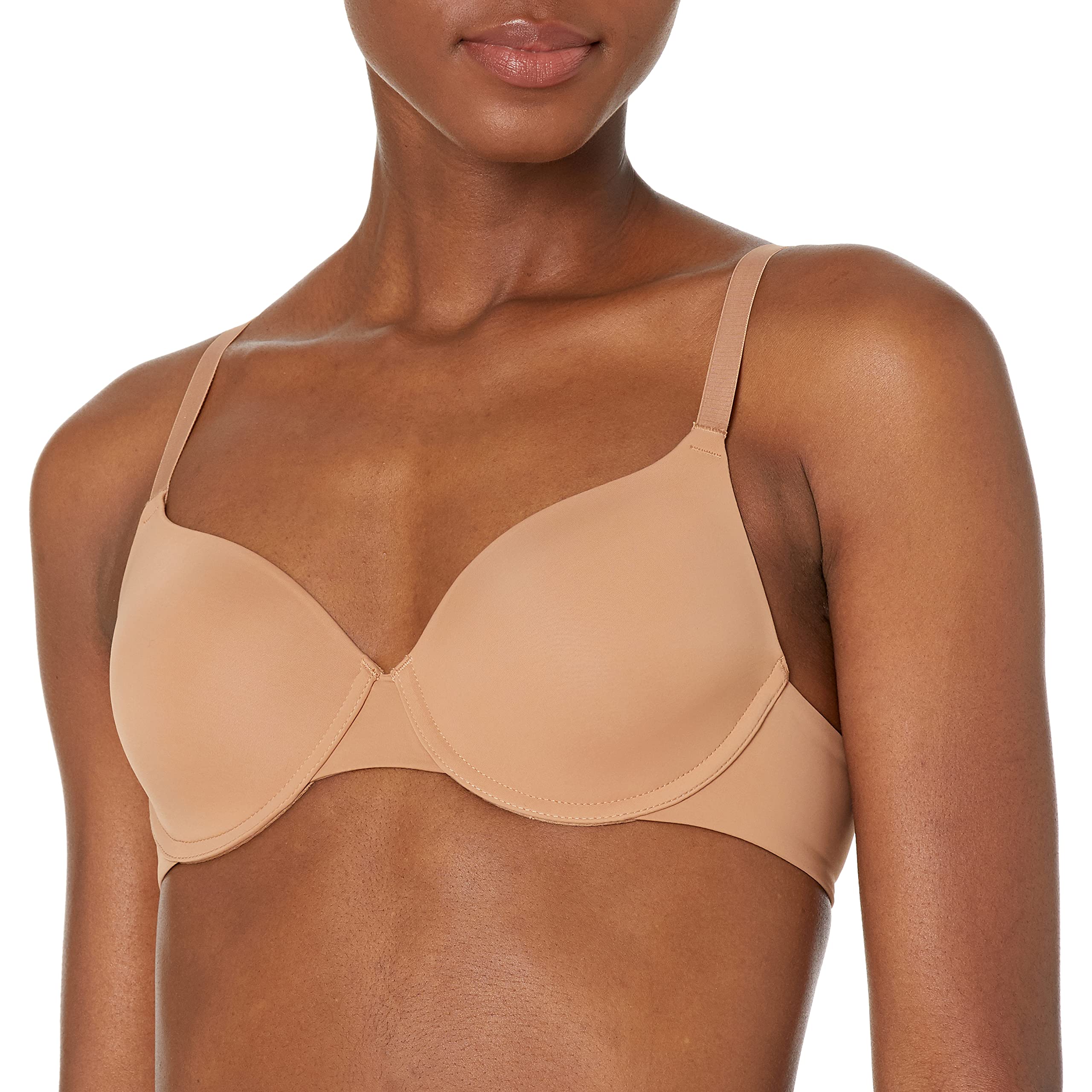Amazon Essentials Women's Classic T-Shirt Bra - Comfortable Everyday Wireless Support - Perfect for Work, Yoga & Casual Wear