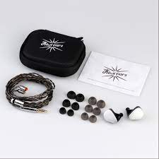 Kiwi Ears Quintet 5 Driver Hybrid In-Ear Monitors - High Fidelity Audiophile IEMs for Music, Gaming & Studio Monitoring