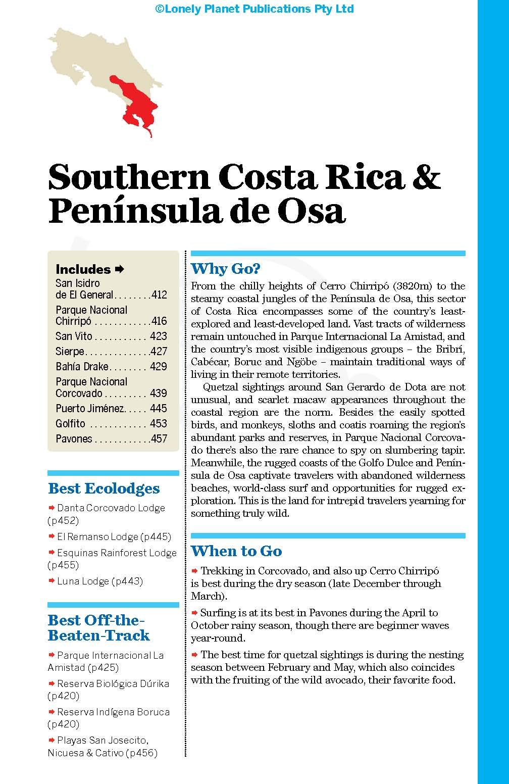 Lonely Planet Costa Rica Travel Guide 2023 - Best Costa Rica Guidebook for Adventure, Beaches & Wildlife | Perfect for Backpacking, Family Vacations & Eco-Tourism