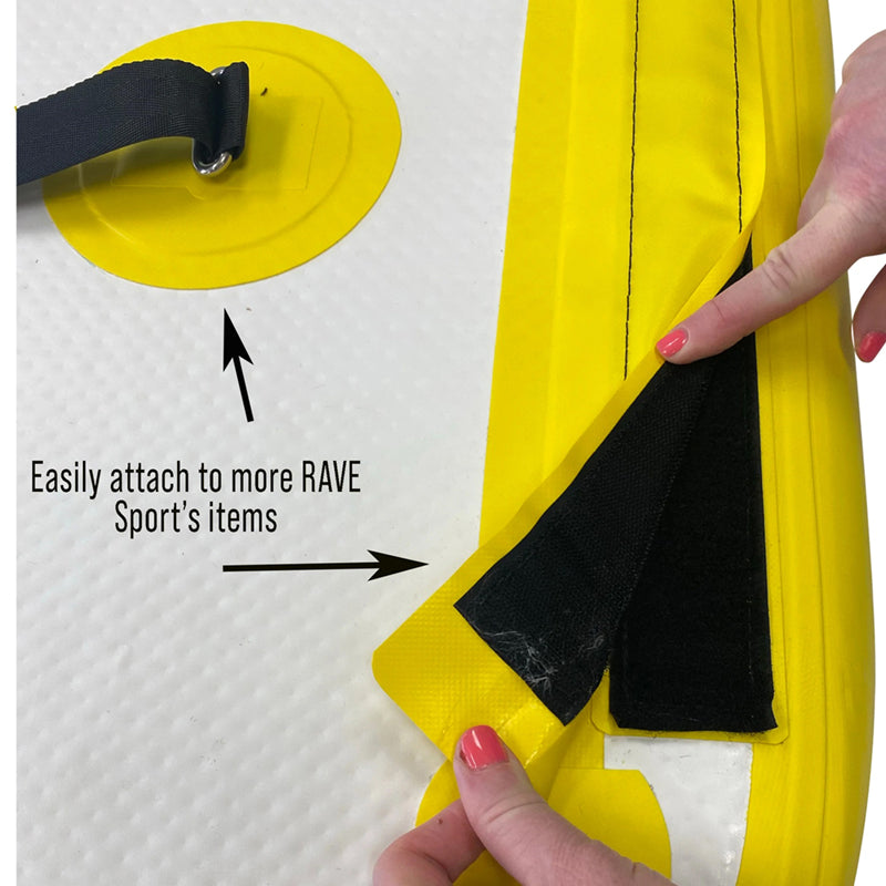 Rave Aqua Mat Deluxe 20' - Premium Inflatable Water Mat for Pool, Lake & Beach - Perfect for Swimming, Relaxing & Summer Fun