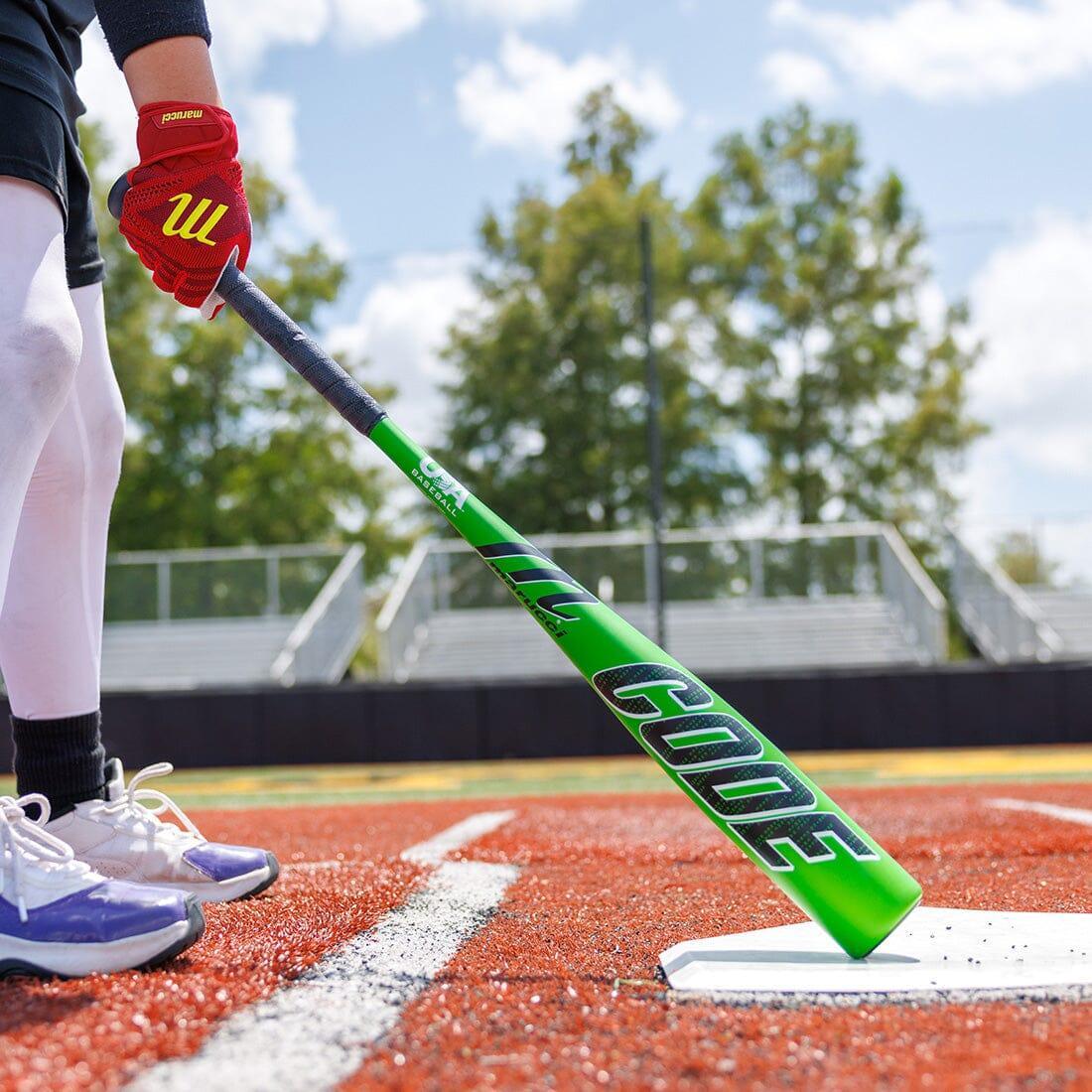 Marucci Code 2 5/8 USA (10) Baseball Bat - High Performance Youth & Adult Baseball Equipment for Training & Games - MSBCD10USA