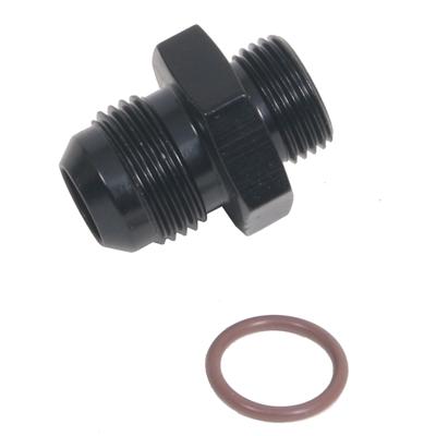 Fragola 6AN x 6ORB (9/16-18) O-Ring Adapter Fitting 495100 BL - High Performance Fuel & Oil Line Connector for Automotive, Marine & Industrial Applications