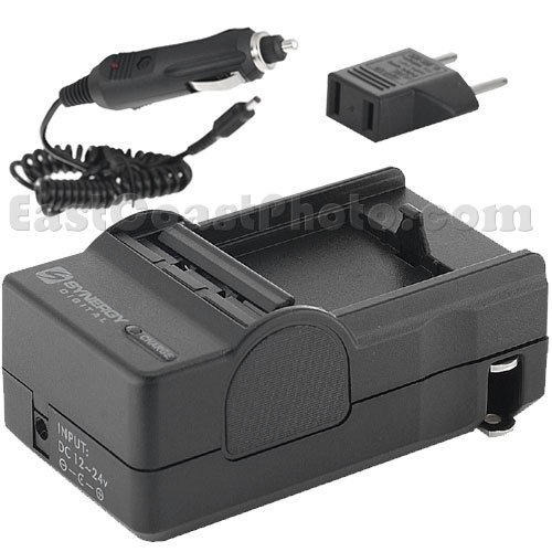 Original Samsung BP-70A Battery Charger (110-220V) with Car & EU Adapters - Fast Charging for Samsung SL600 Digital Camera - Perfect for Travel, Vlogging & Outdoor Photography