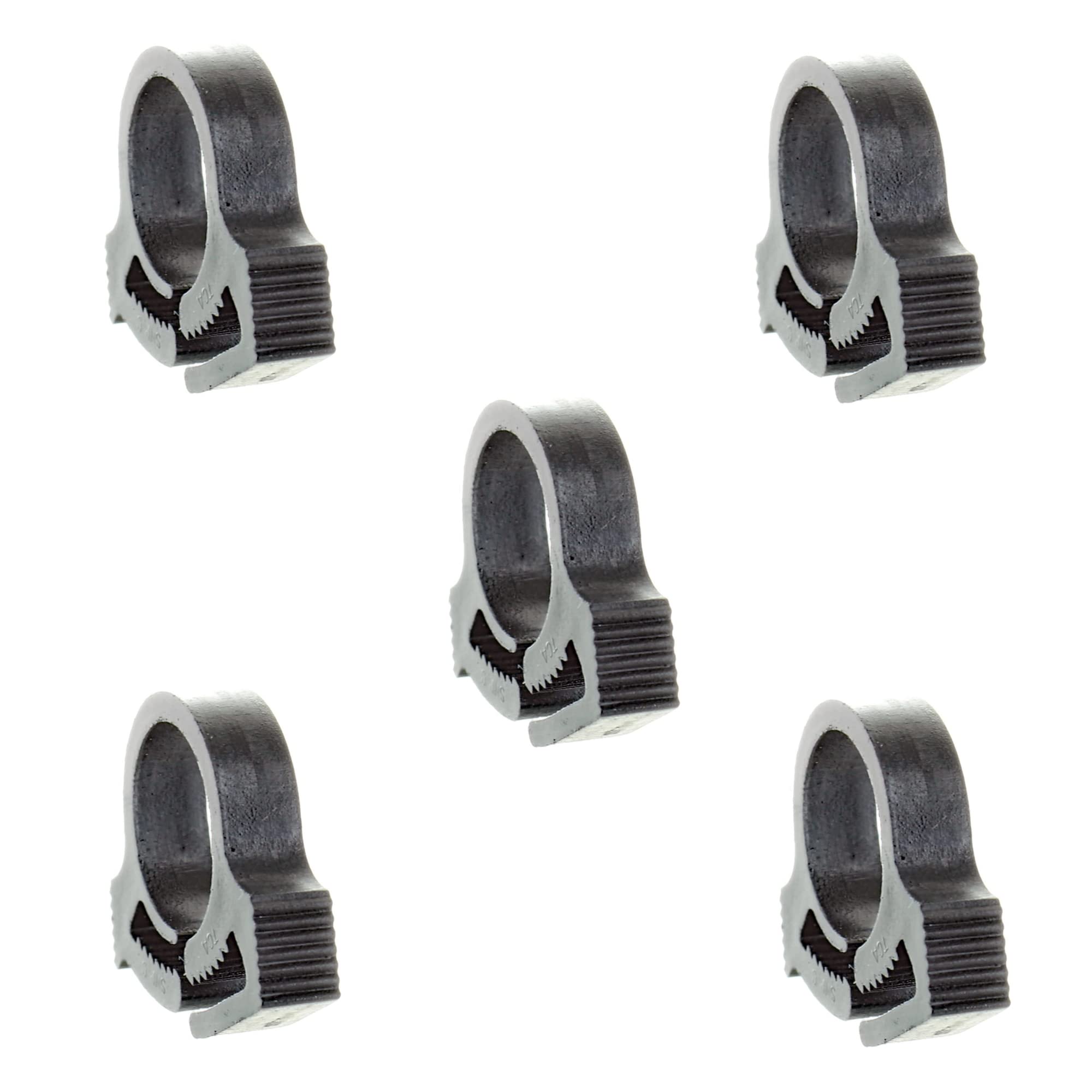 Mercury Marine OEM Nylon Snap Hose Clamp Set of 5 (54-415825) - Perfect for Marine, Automotive & Industrial Hose Connections