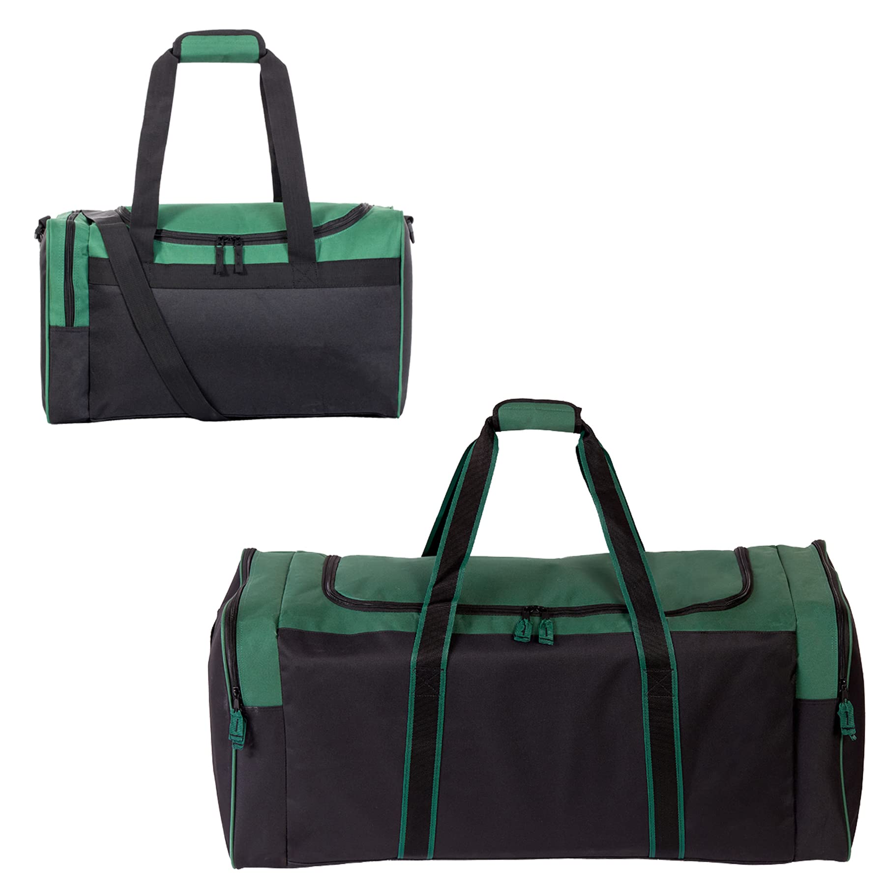 Jetstream Heavy Duty Multi-Pocket Durable Sports Gym Equipment Travel Duffel Bag - Perfect for Workouts, Travel & Outdoor Adventures