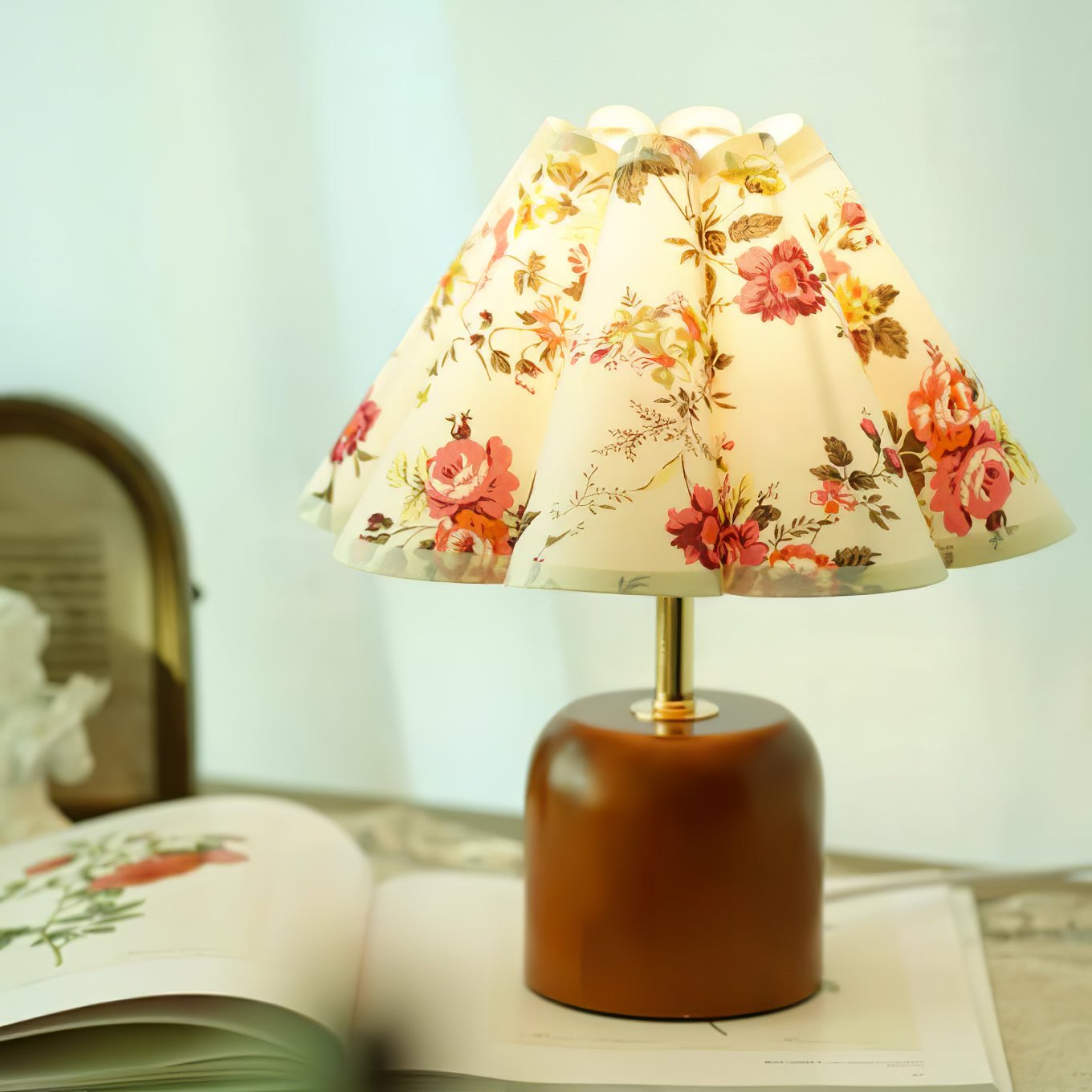 Lunitidal Modern LED Table Lamp - Adjustable Brightness & Color Temperature for Bedroom, Office, and Living Room - Stylish Nightstand Reading Light with USB Charging Port