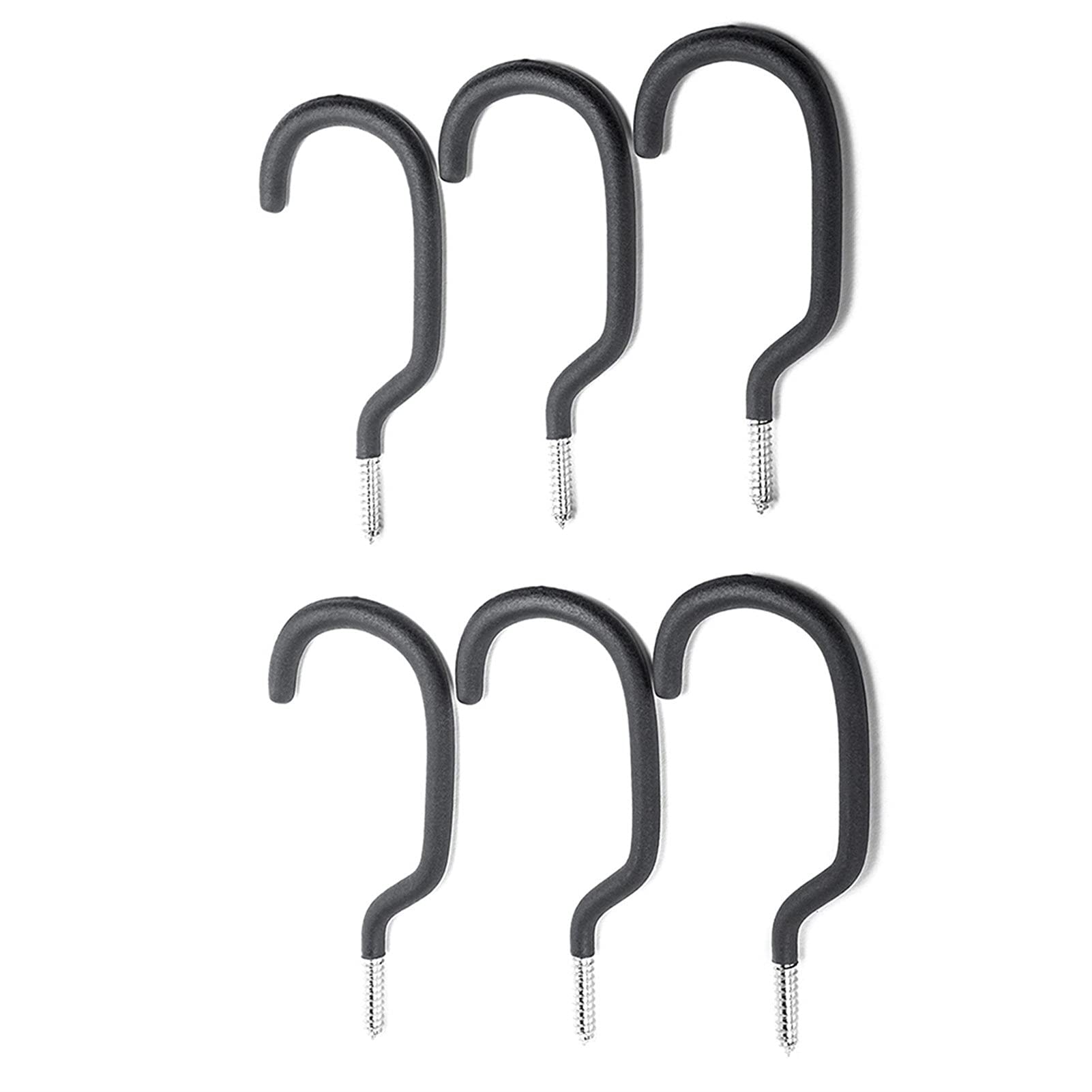 WDONGX 8-Piece Heavy Duty Bike Hooks - Wall Mount & Ceiling Bicycle Storage Hooks for Garage, Shed, or Home Organization - Fits All Bike Types (Mountain, Road, Kids Bikes) - Perfect for Space-Saving Bike Storage and Garage Organization