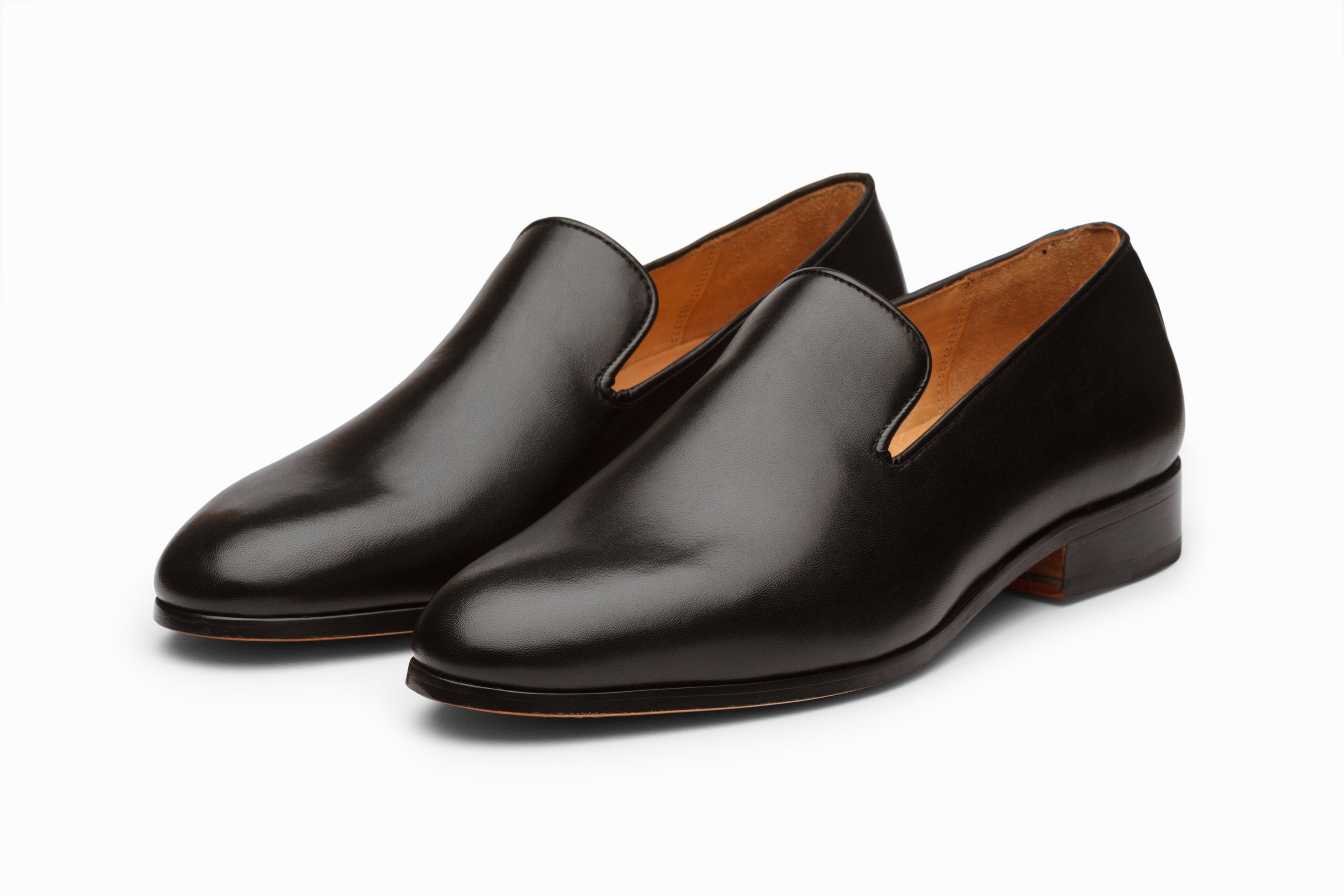 Black Venetian Loafers for Men & Women | Comfortable Slip-On Dress Shoes | Perfect for Office, Business & Casual Outfits