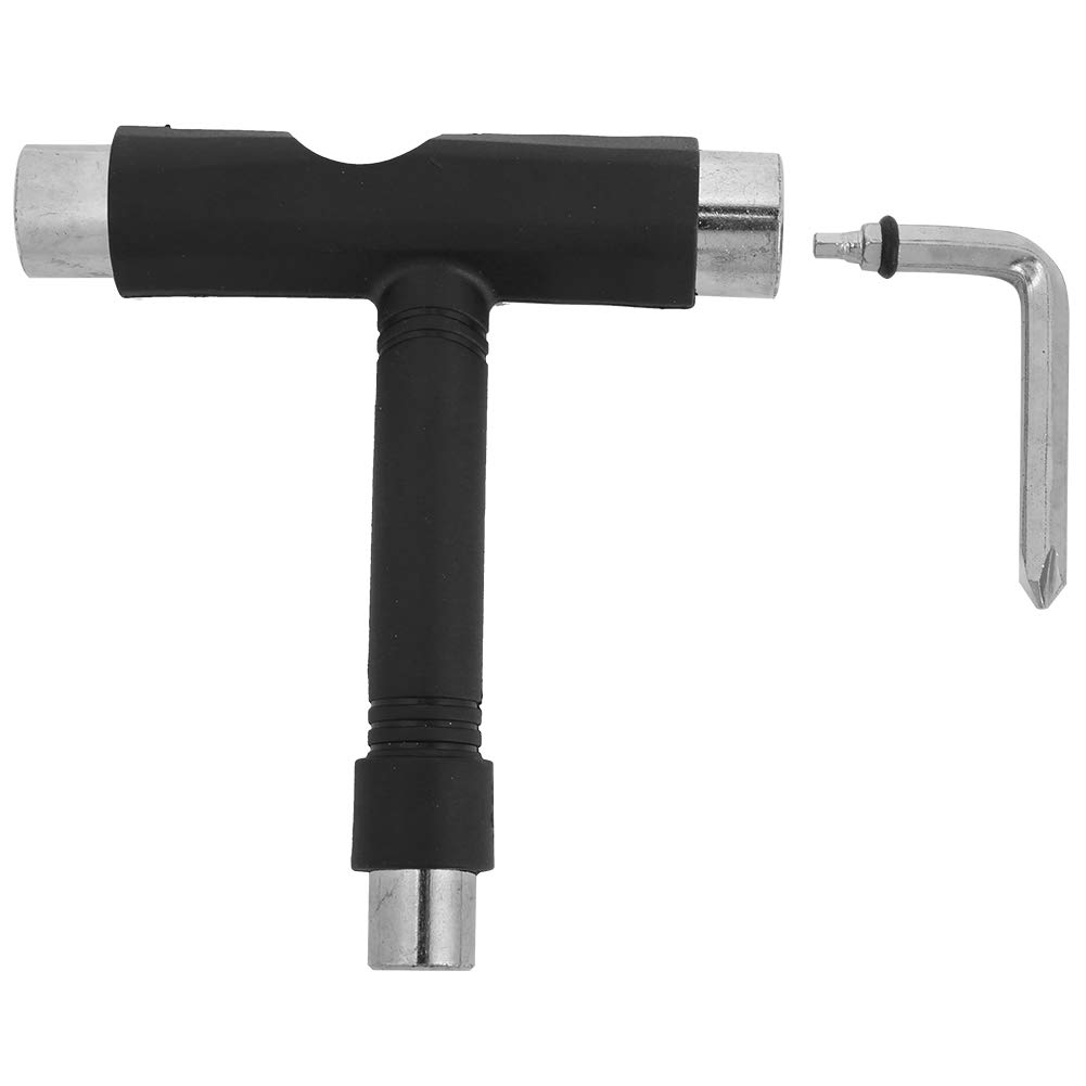 **T-Shape Skateboard Wrench Tool - Adjust & Loosen Skateboard End Nuts & Bridge Nails - Perfect for Skateboard Maintenance & Repair**