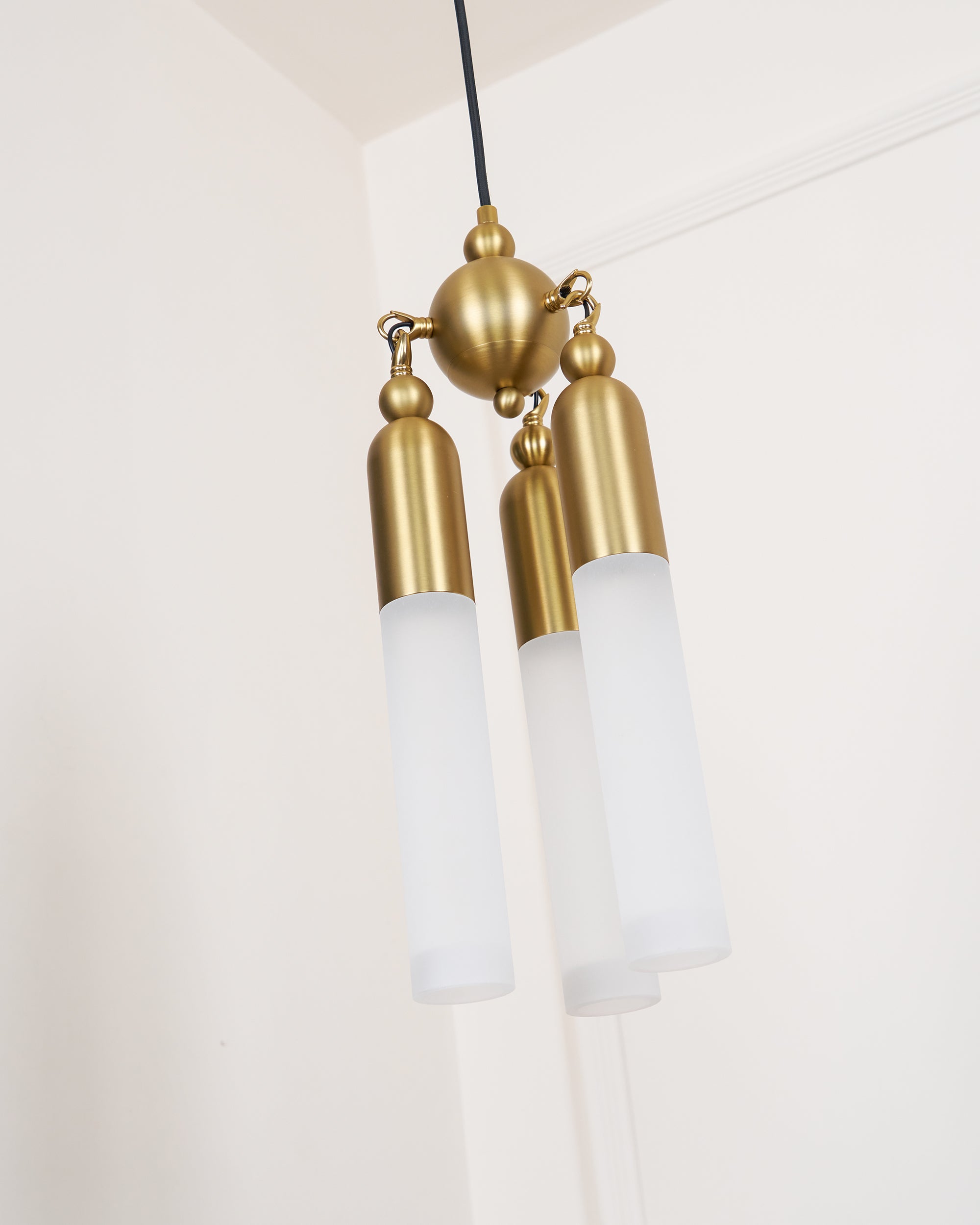 Bettany Pendant Light - Modern Glass Hanging Fixture for Dining Room, Kitchen Island & Bedroom Decor | Energy Efficient LED Lighting
