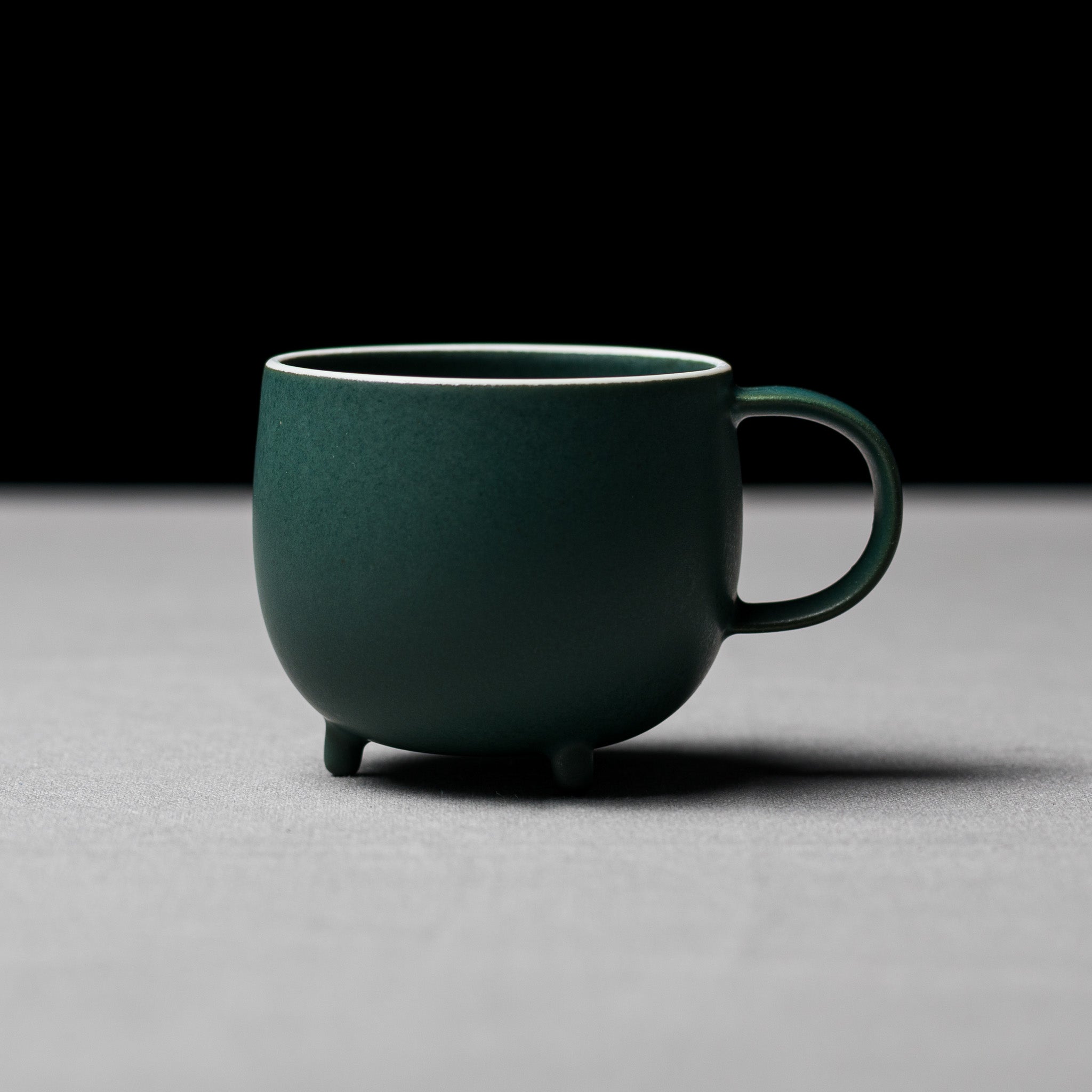 Marumi Series Three Legs Round Mug Cup 180ml - Perfect for Coffee, Tea & Hot Drinks at Home or Office
