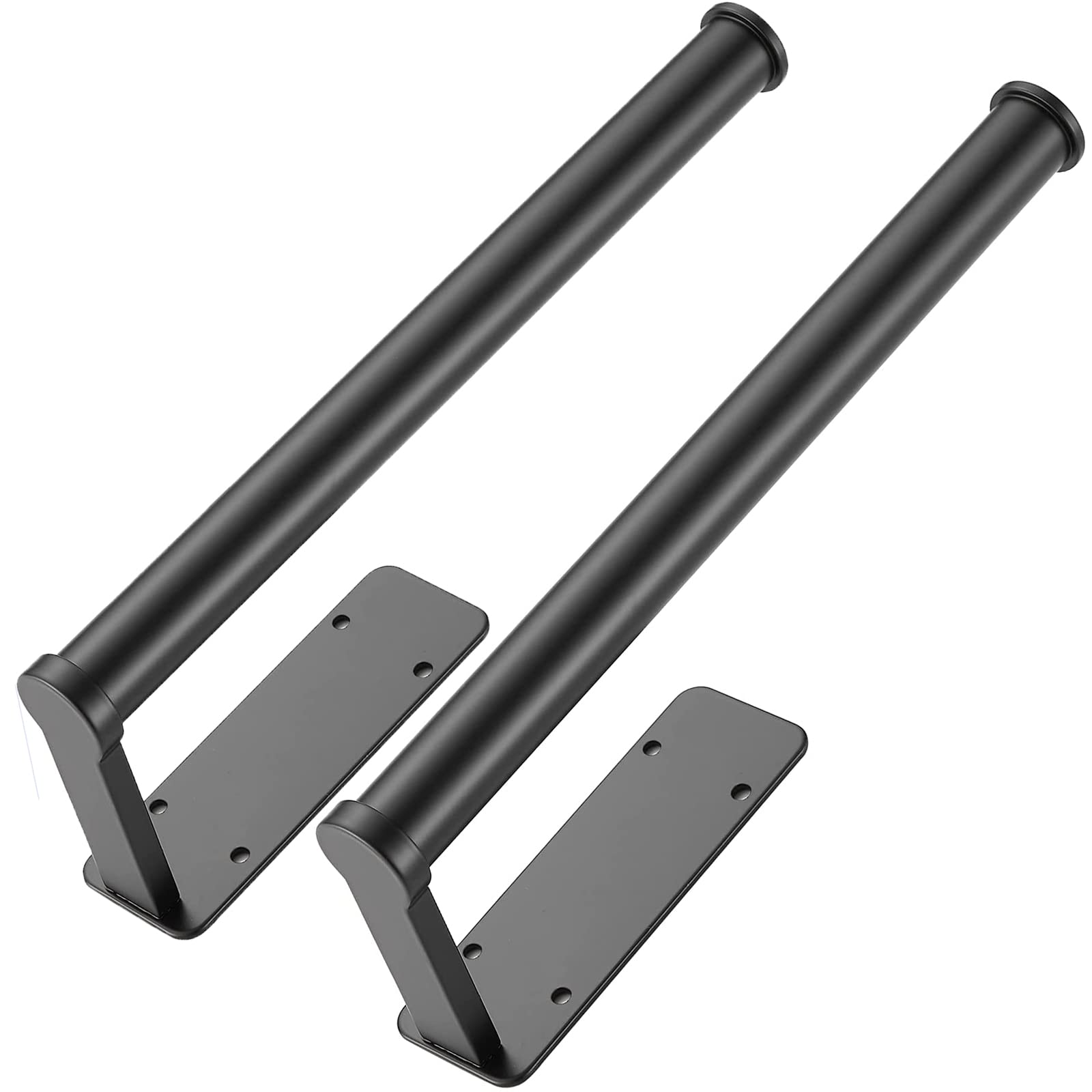Yaotop 2 Pack Stainless Steel Paper Towel Holder - Wall Mount & Under Cabinet Kitchen/Bathroom Organizer with Adhesive & Screws - Perfect for Hanging Paper Towels & Hand Towels in Small Spaces