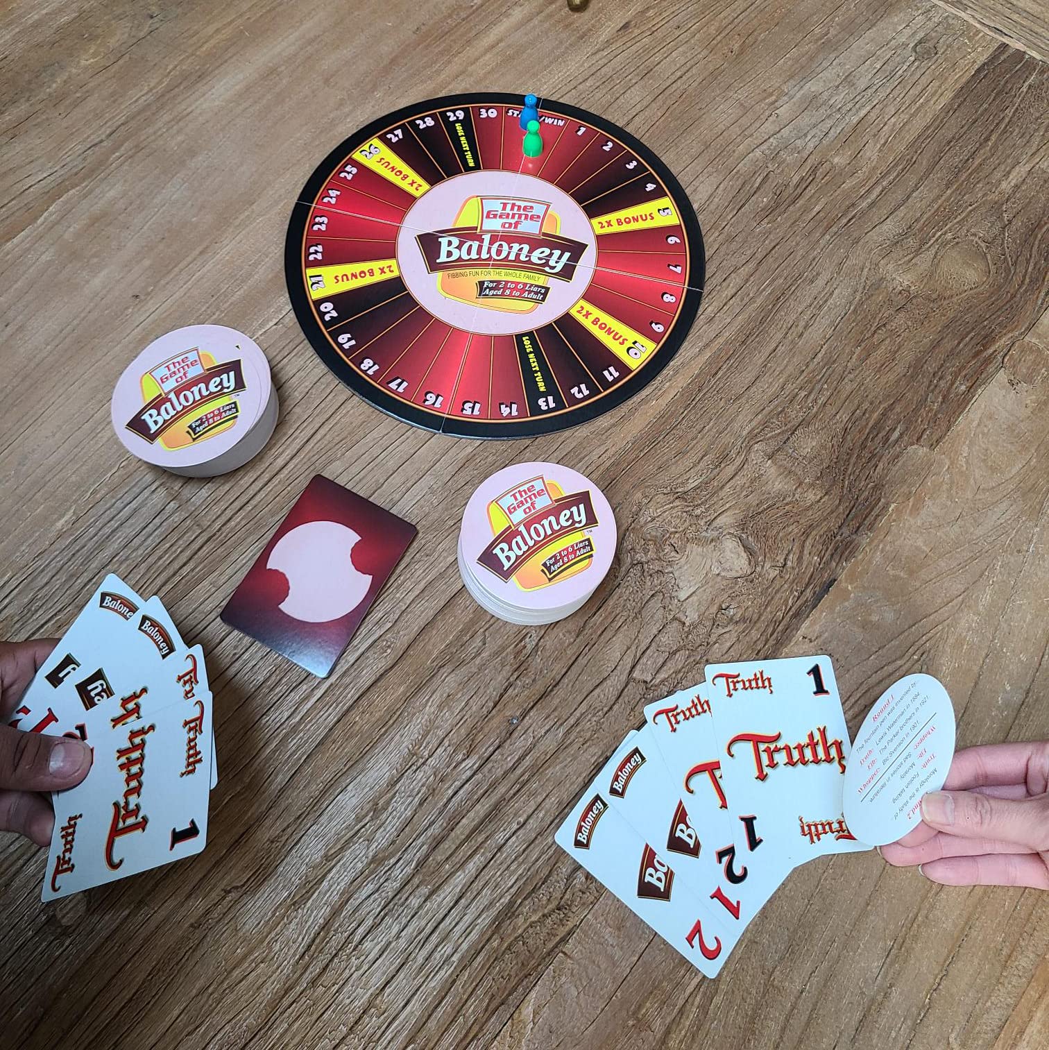 TDC Games The Game of Baloney - Fun Family Board Game for Kids & Adults - Perfect for Game Nights, Parties & Family Bonding