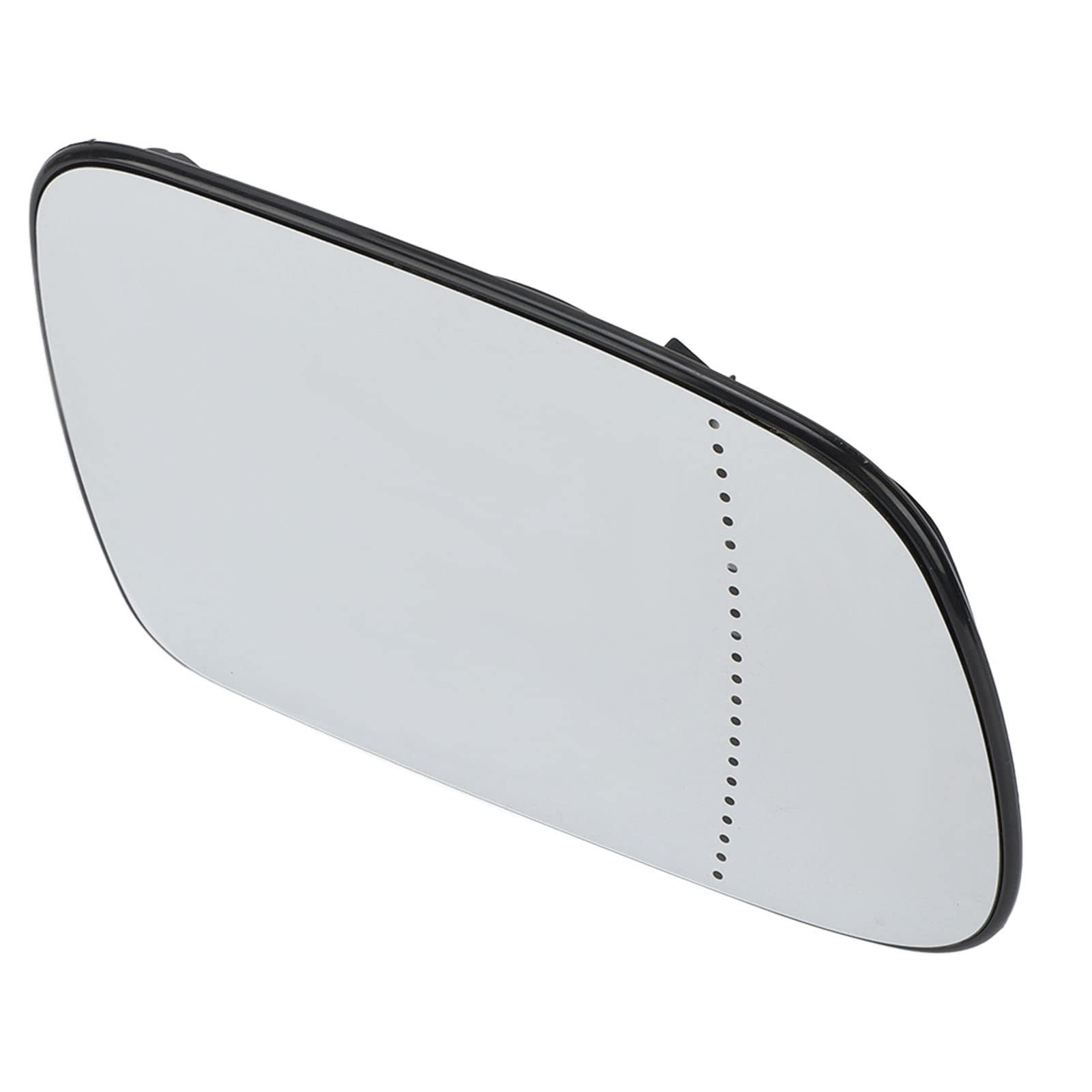 Qqmora Heated Rearview Mirror Glass - 12V Convex Clear View for RHD Cars | Safe Driving Side Mirror Replacement | Perfect for Winter Driving & Enhanced Visibility