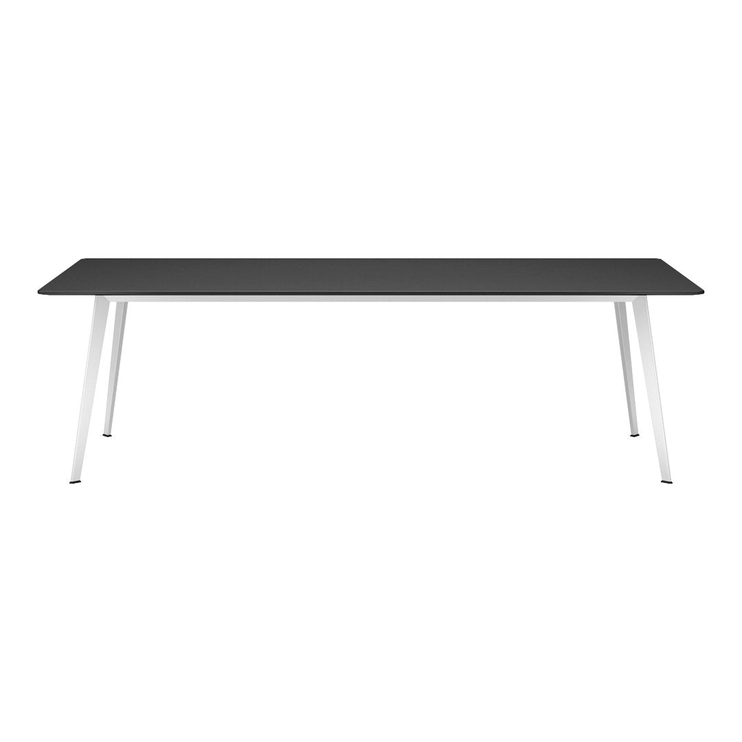 Modern Rectangular JW Dining Table - Solid Wood Kitchen Table for 6-8 People - Perfect for Family Dinners & Entertaining Guests