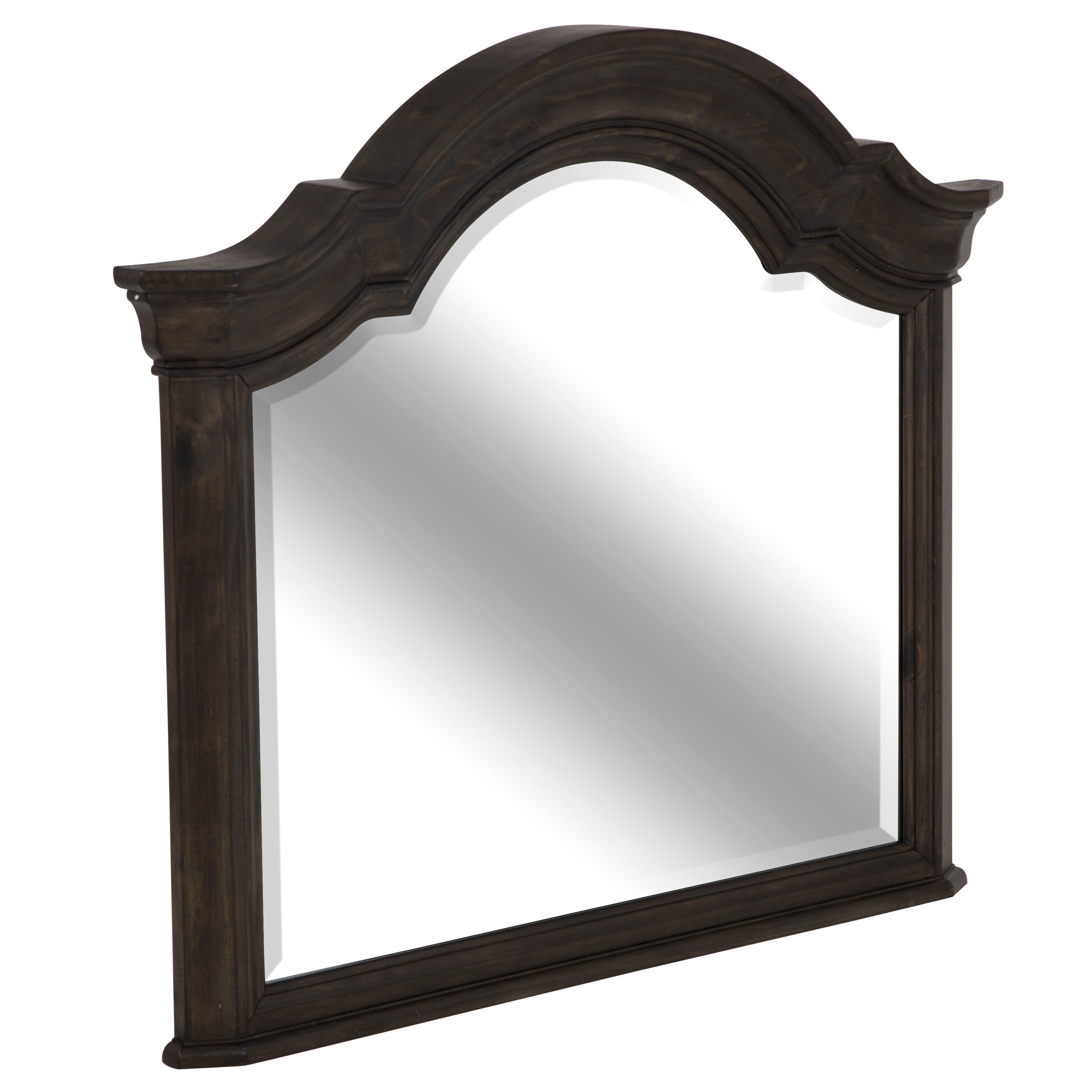 Bellamy Shaped Mirror - Elegant Wall Decor for Bedroom, Living Room & Bathroom | Perfect for Home Decor, Vanity & Selfie Background