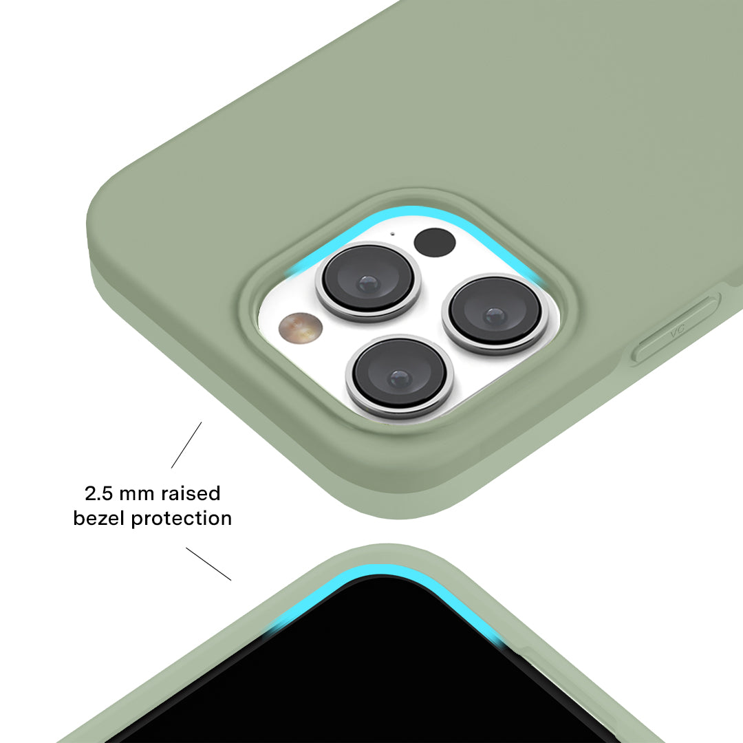 Smoky Sage iPhone Case - Premium Protective Cover for iPhone 13/14/15 Pro Max - Slim & Durable Shockproof Phone Case with Matte Finish - Perfect for Everyday Use, Travel & Outdoor Activities
