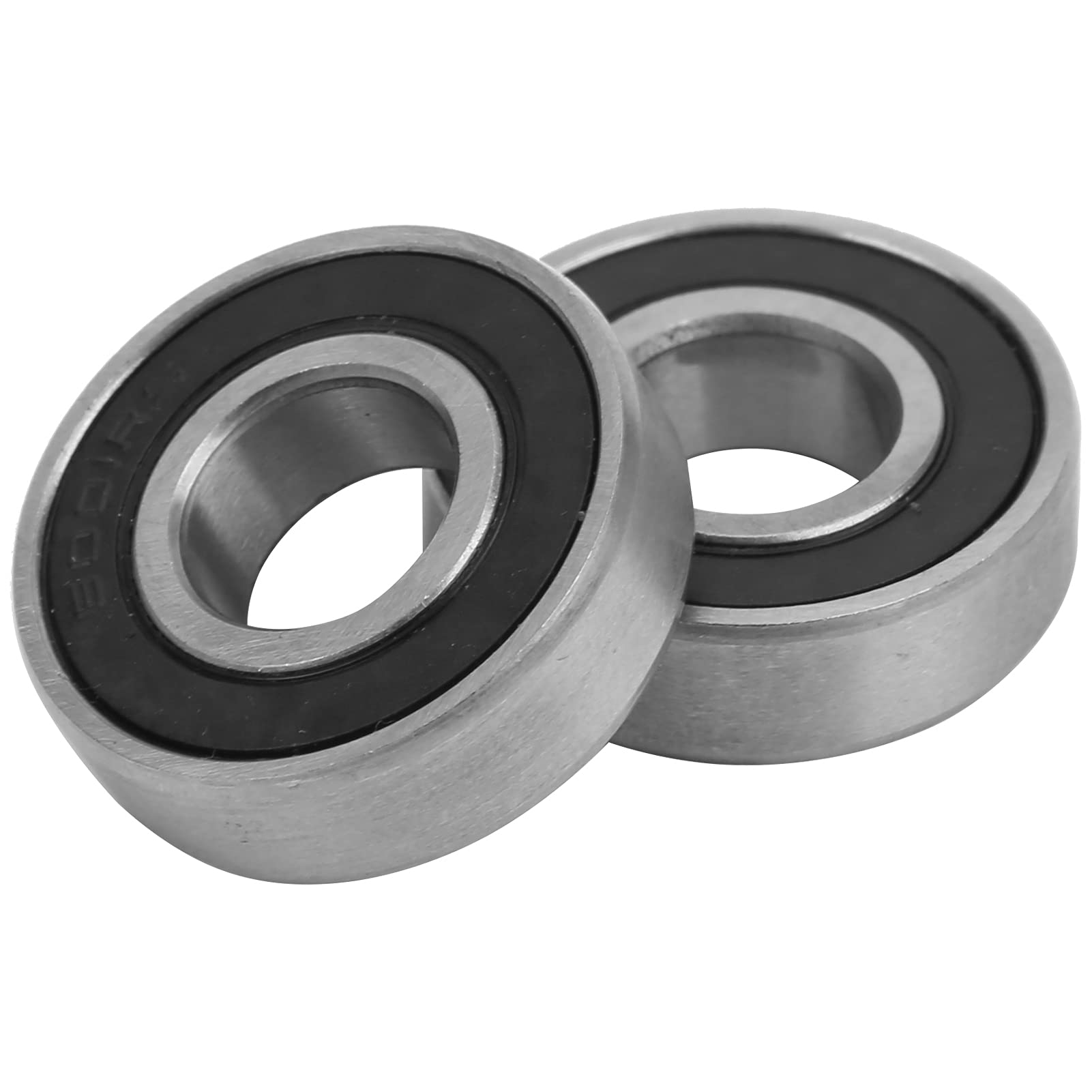 Keenso 2Pcs Stainless Steel Scooter Ball Bearings - Replacement Rear Auxiliary Wheel Bearings for Xiaomi M365/PRO/PRO2 Electric Scooters - High Performance Modification Accessories for Smooth Riding & Enhanced Durability