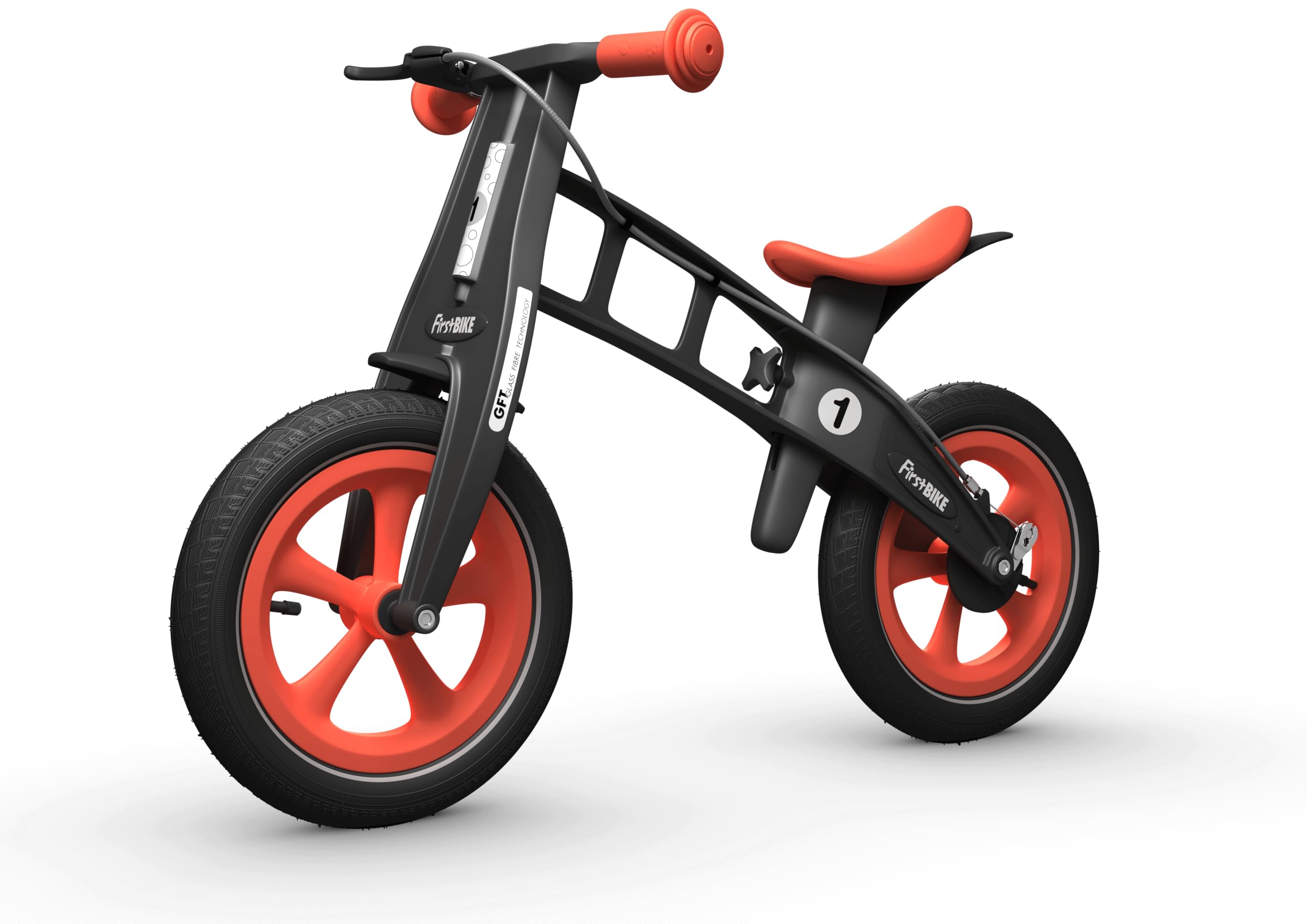 Limited Edition Orange Balance Bike with Brake for Kids 22 Months to 5 Years | No Pedal Push Bike | Toddler Training Bike for Ages 2-5 | Perfect for Outdoor Play, Backyard Riding & Learning to Balance