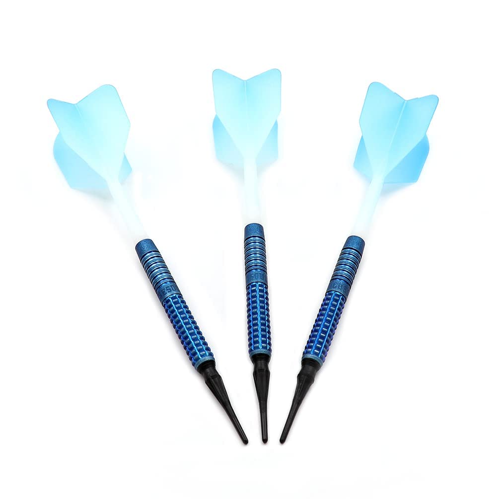 CUESOUL 90% Tungsten Soft Tip Darts Set - 19g/20g/21g Oil Paint Finish for Cocktail, COLA Beer & Draft Beer - Perfect for Bars, Pubs & Home Game Rooms