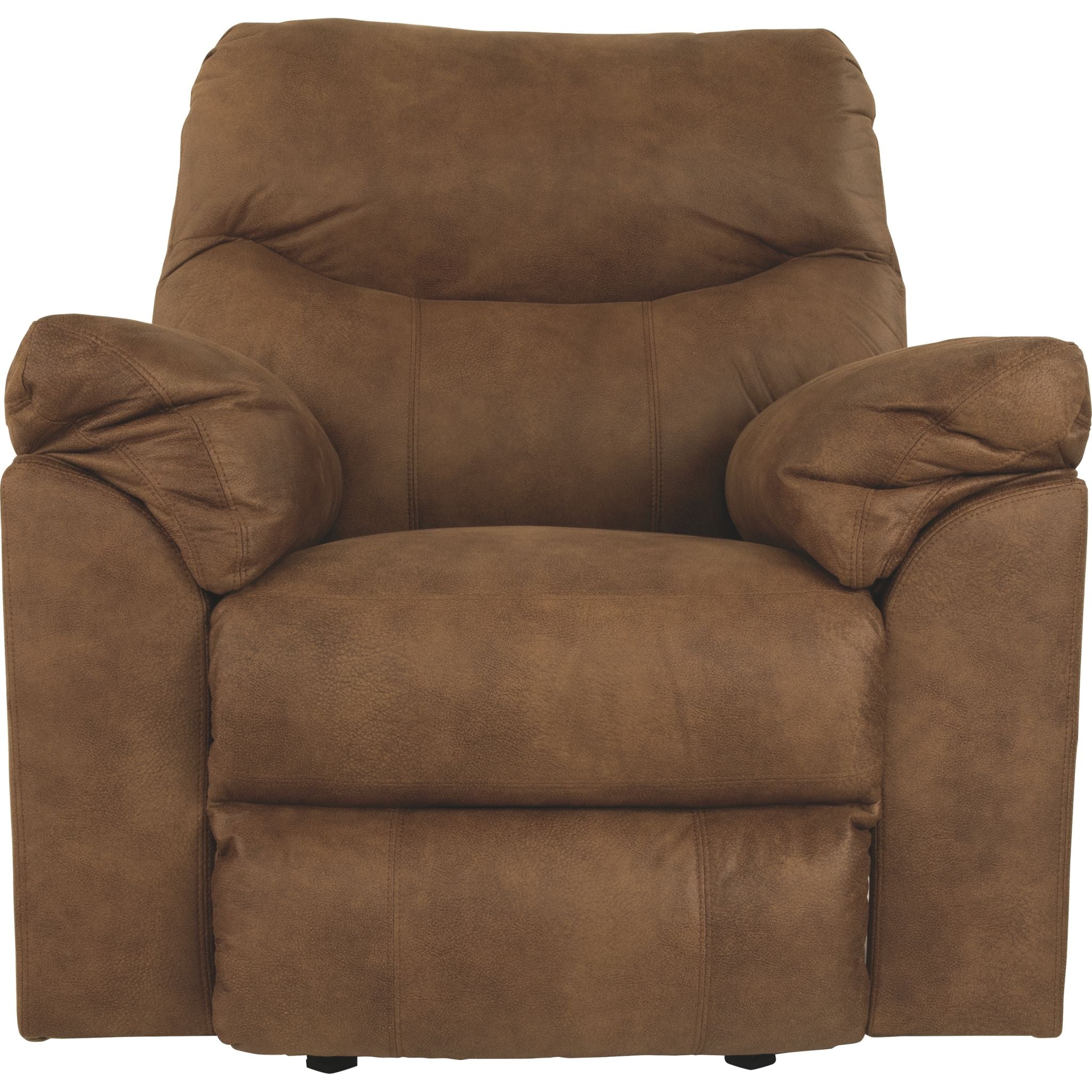 Boxberg Rocker Recliner Chair - Comfortable Leather Rocking Recliner with Padded Seat & Backrest - Perfect for Living Room, Bedroom, or Nursery Relaxation