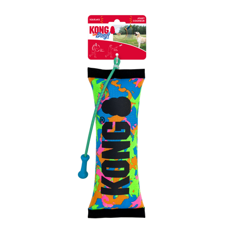 Durable High Visibility Kong Fetch Toy Bumper for Dogs - Perfect for Outdoor Play, Training, and Interactive Games