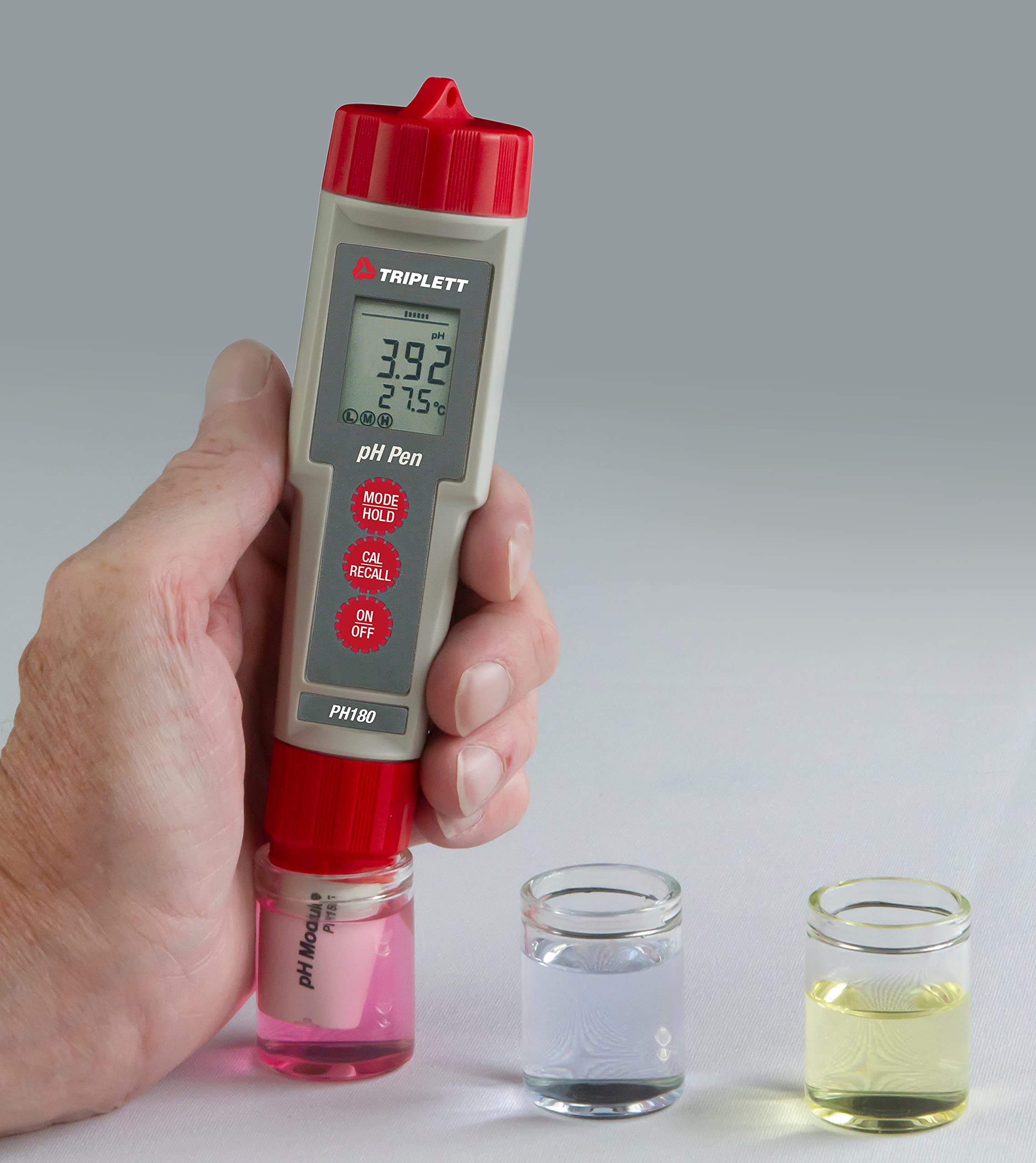 Triplett PH180 Waterproof Digital PH Tester Pen - 0-14 pH Range for Pool, Aquarium, Hydroponics & Drinking Water Testing
