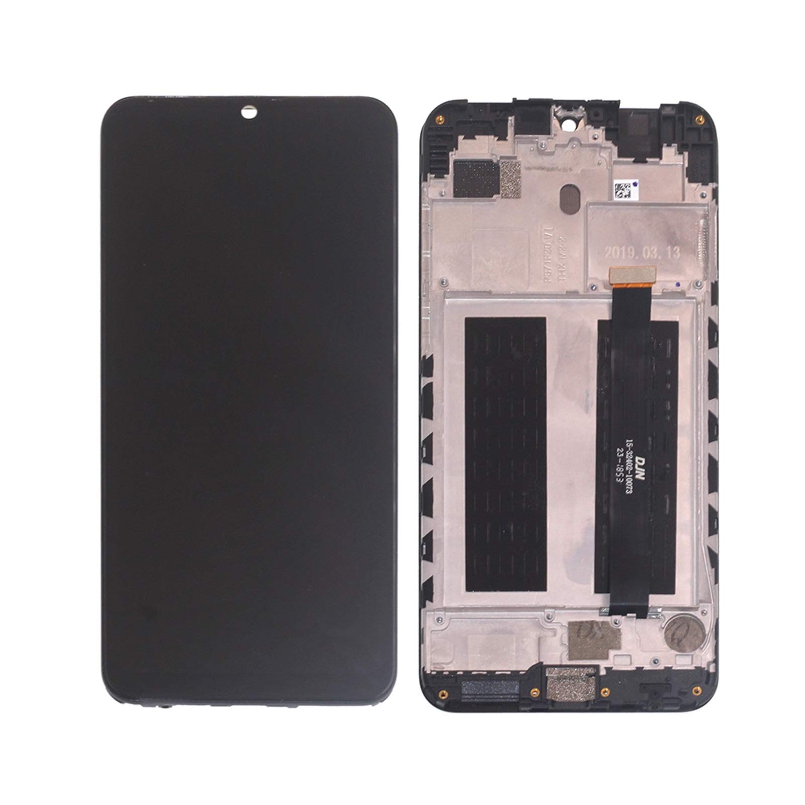 Original Fit ZTE Blade V10 LCD Touch Screen Digitizer Assembly - Black Replacement Display for Phone Repair | Perfect for Cracked or Unresponsive Screens