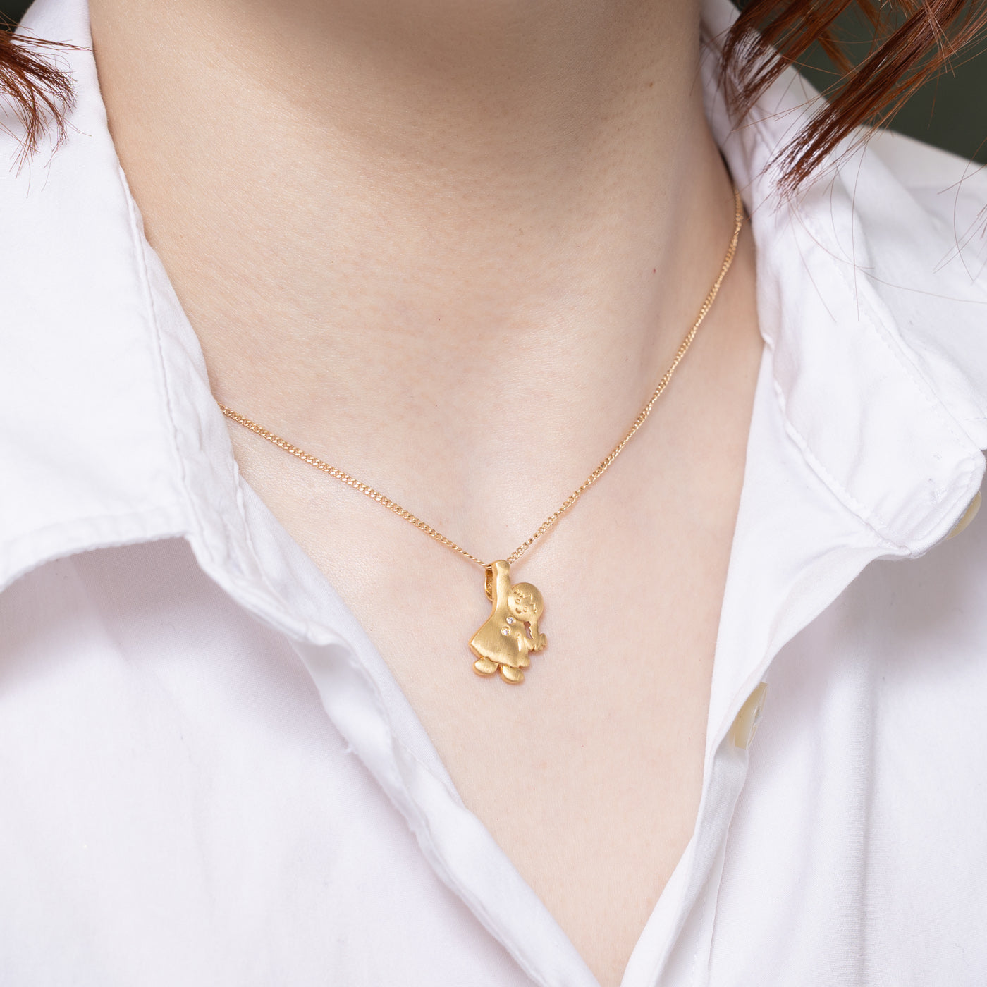0.01ctw Diamond Daughter Pendant Necklace - Elegant Gift for Girls, Teens & Women | Perfect for Birthdays, Graduation & Special Occasions